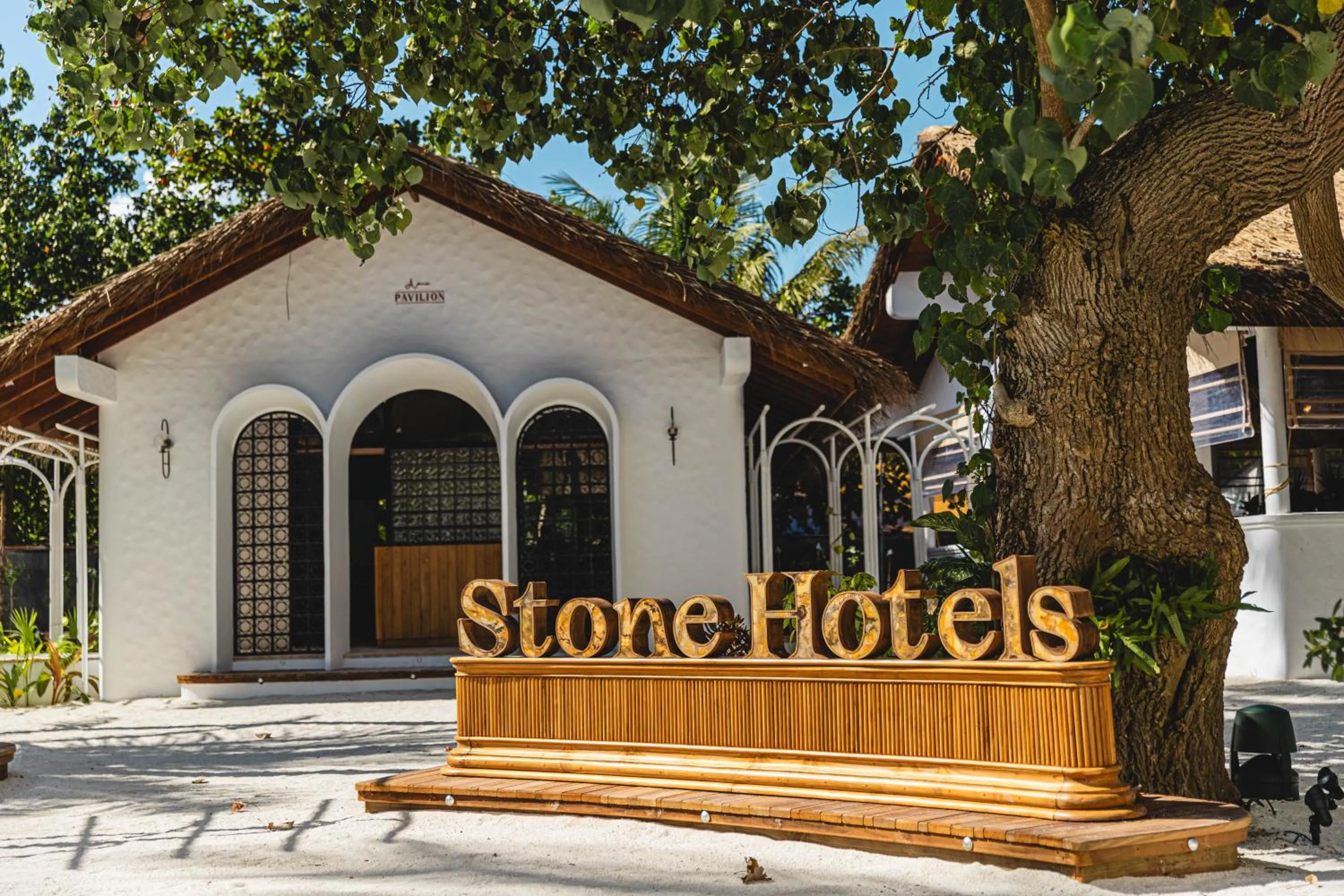 Property building in Stone Hotels Dhiffushi