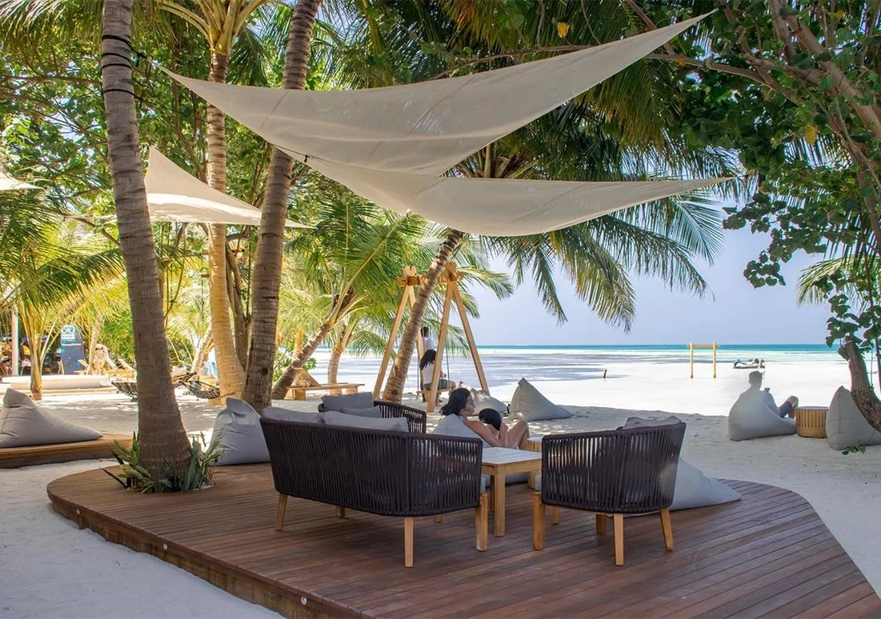 Beach in Stone Hotels Dhiffushi