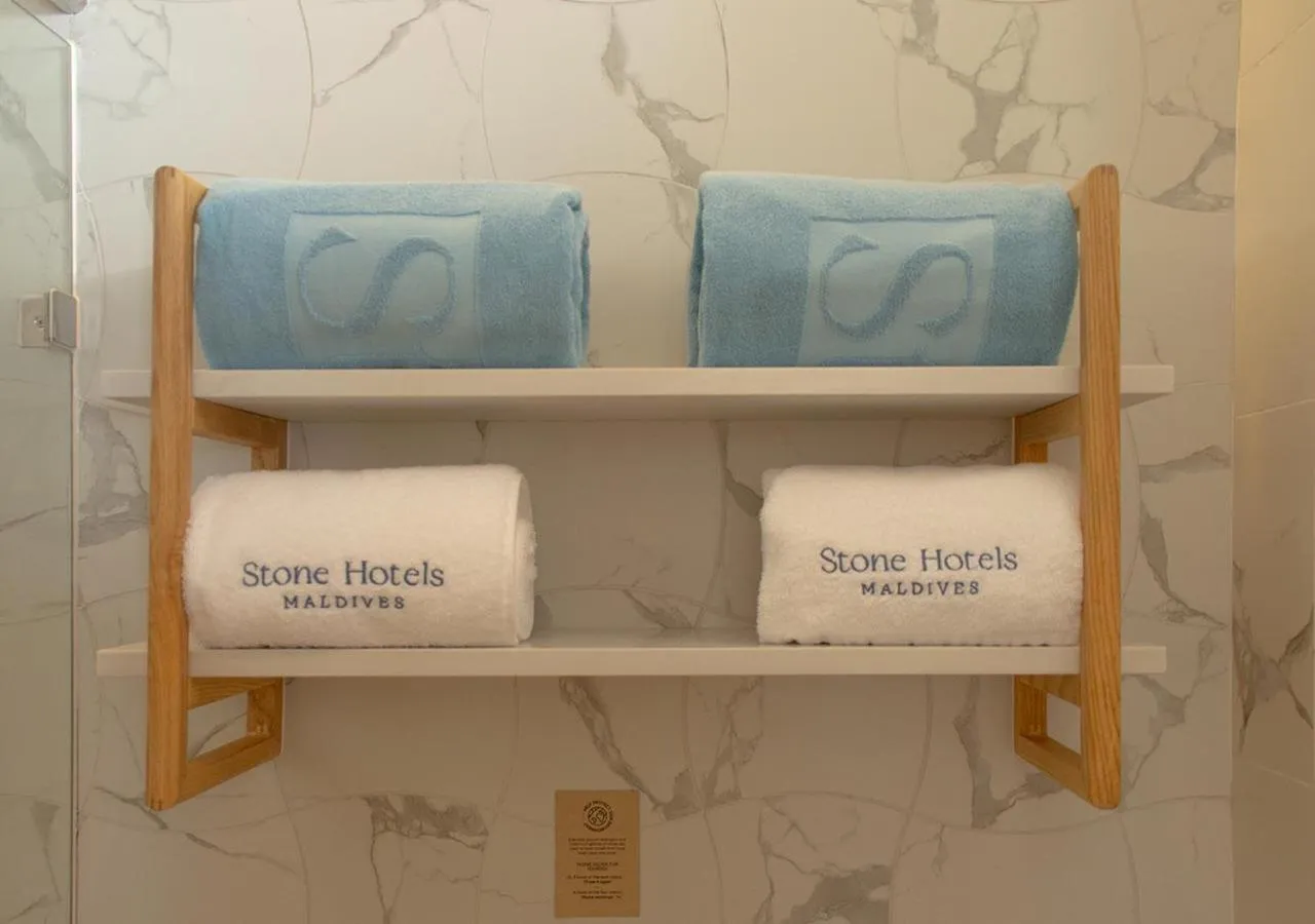Bathroom in Stone Hotels Dhiffushi