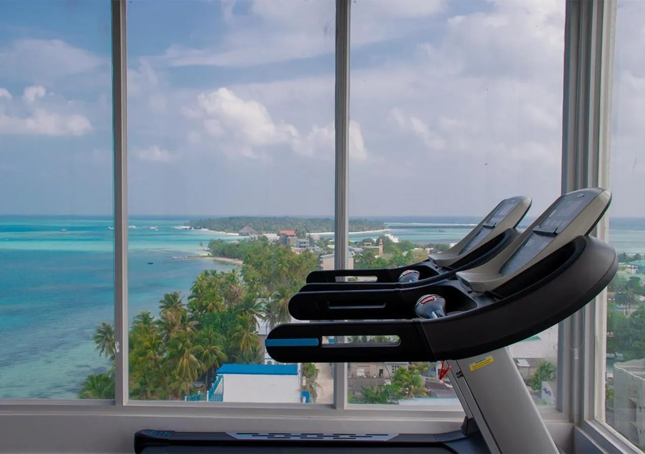Fitness centre/facilities in Stone Hotels Dhiffushi