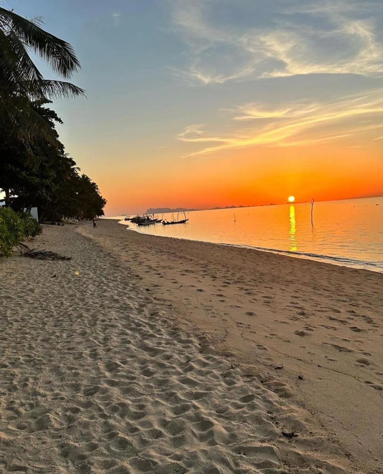 Sunset in Aforetime House @ Samui