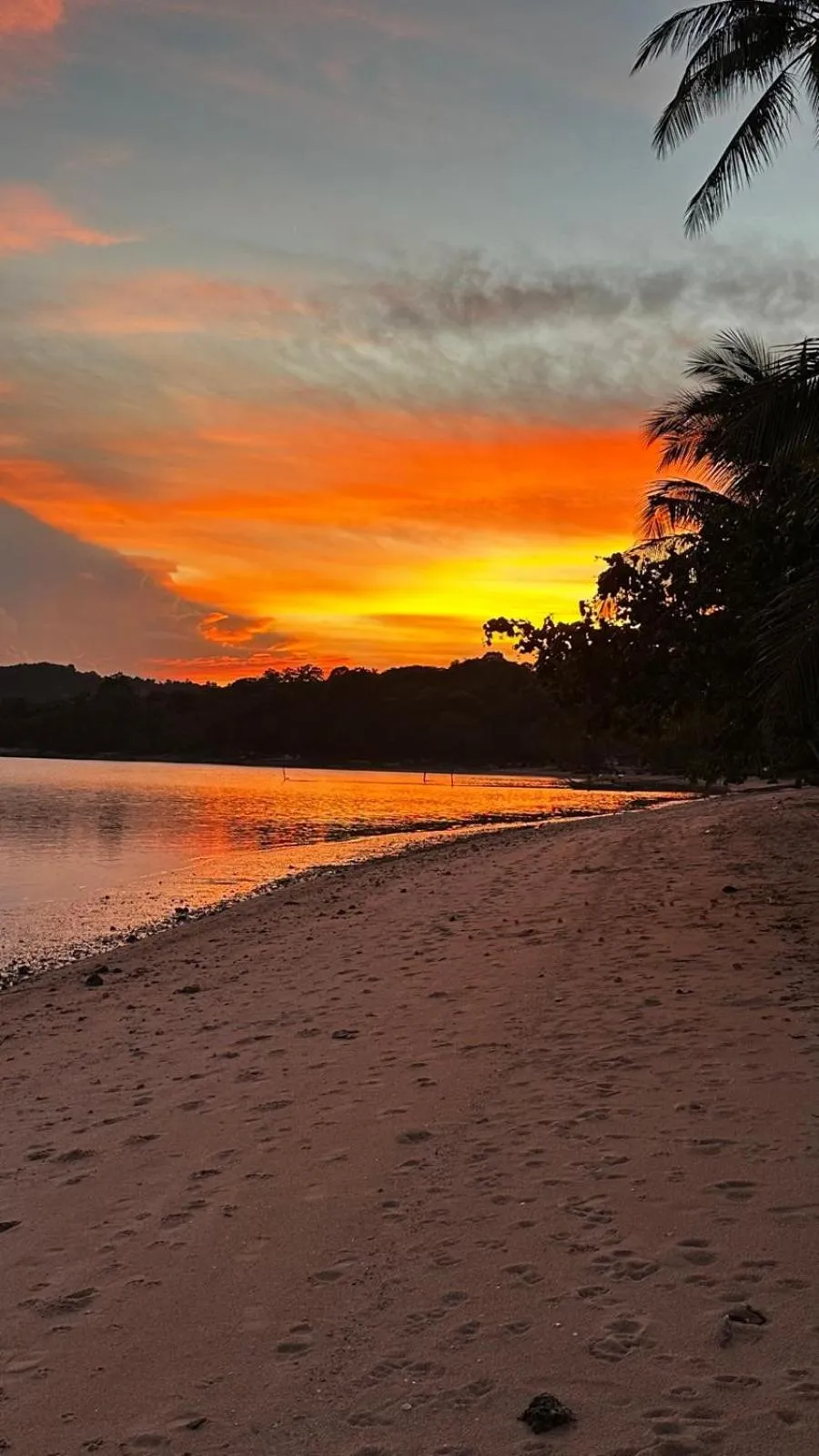 Sunset in Aforetime House @ Samui