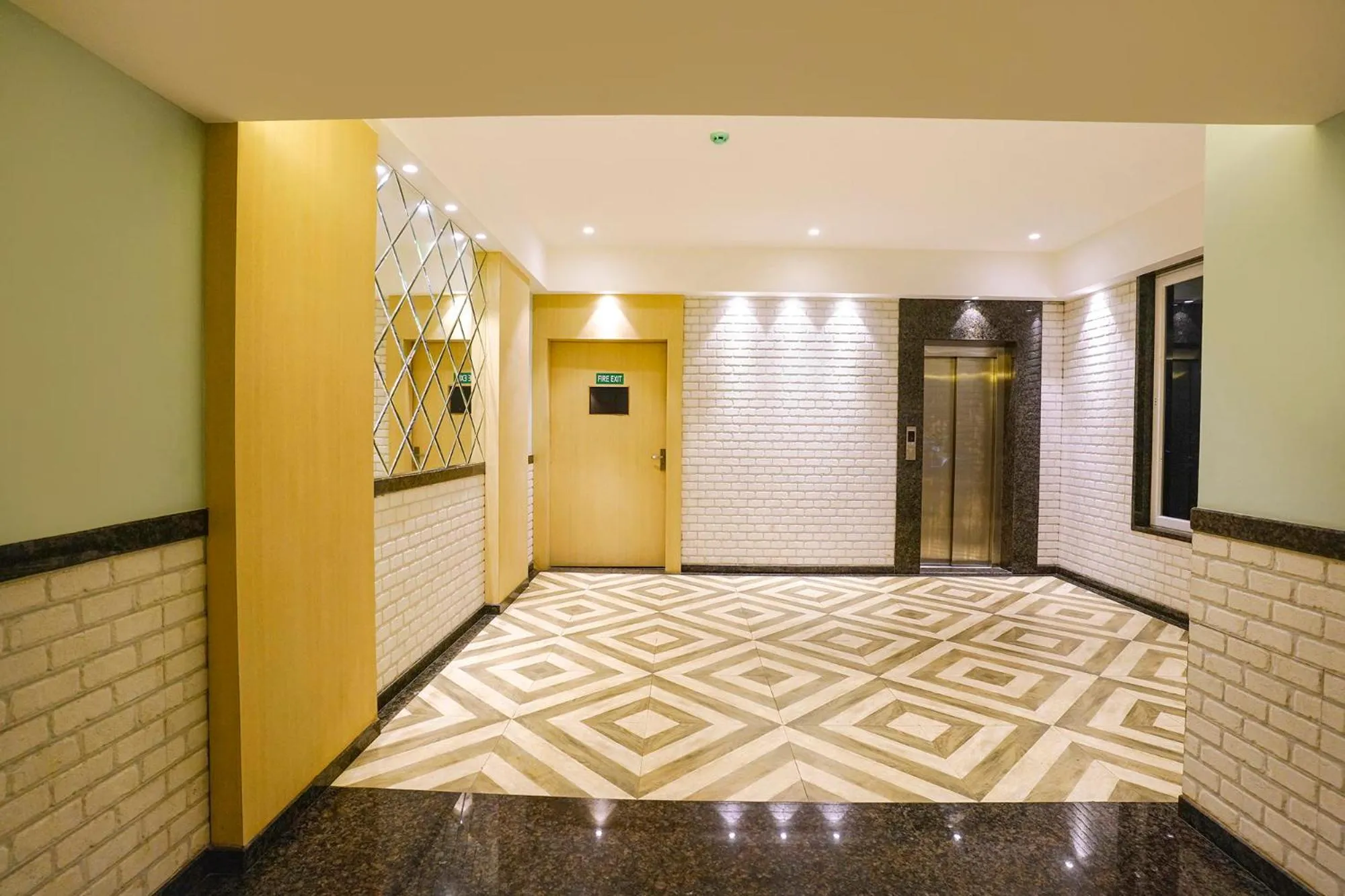Lobby or reception in FabHotel Prime Shubham Comforts