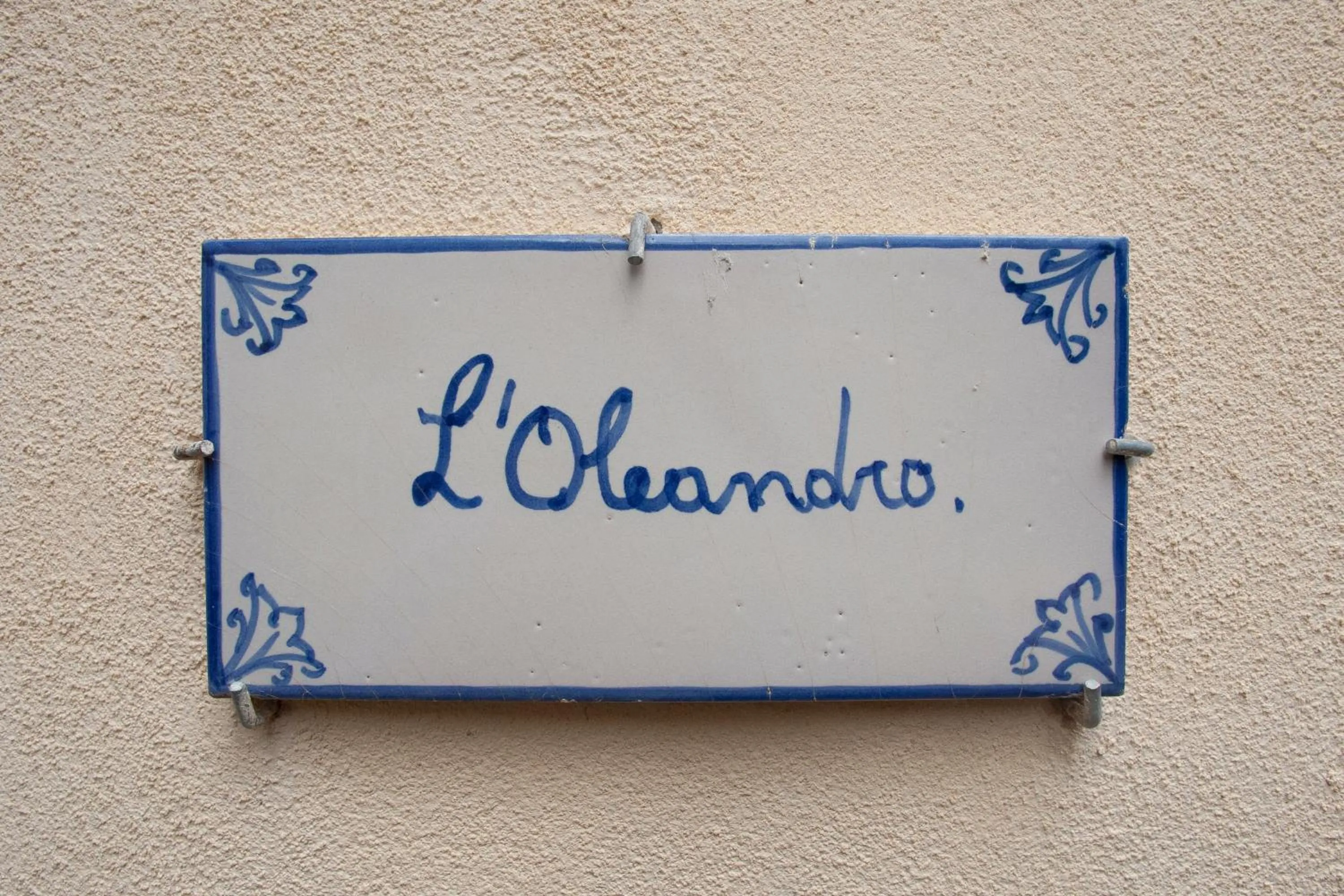 Decorative detail in L' Arca Residence