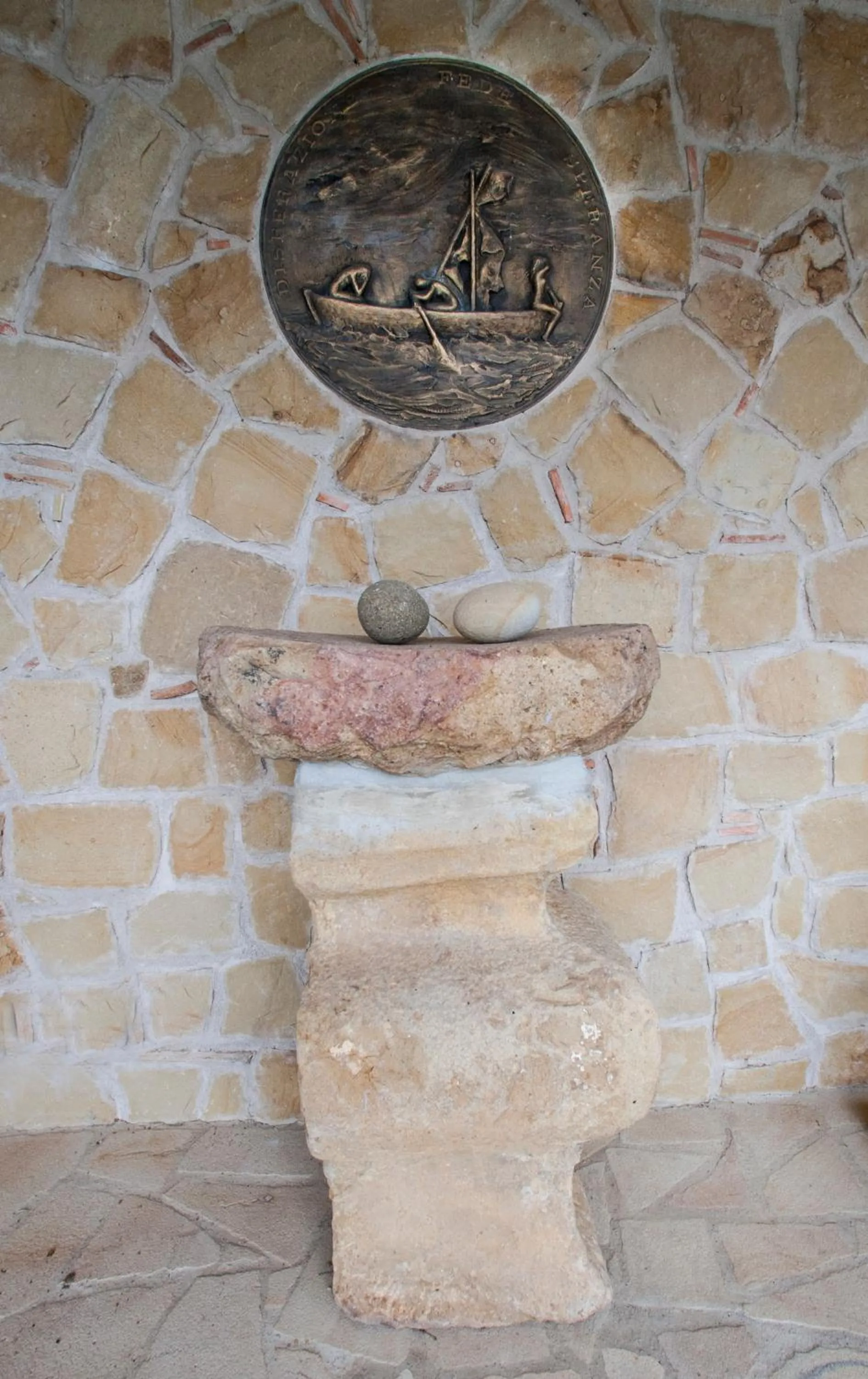 Decorative detail in L' Arca Residence