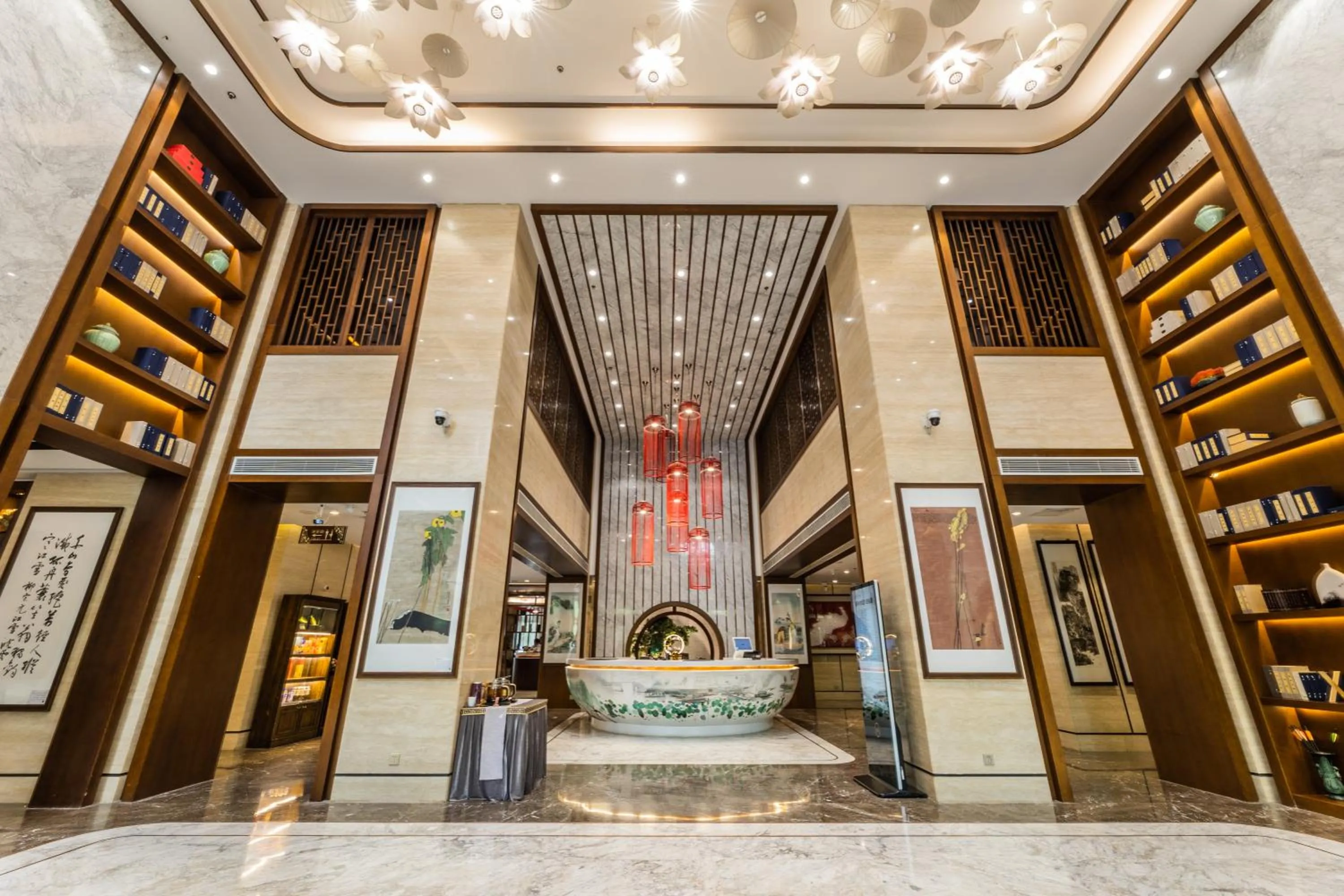 Lobby or reception in Century Runhua Hotel