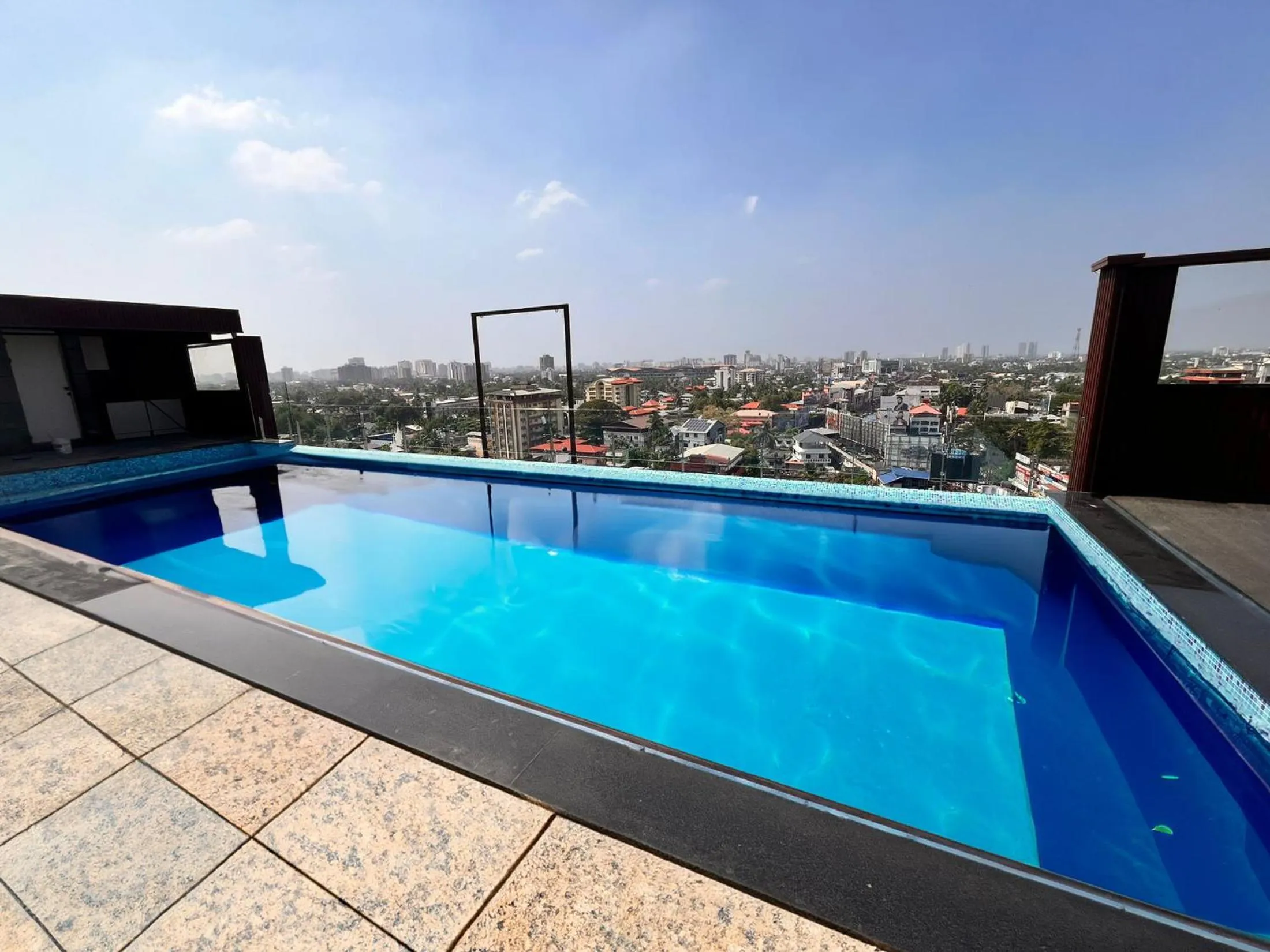 Pool view in Luxo Kochi