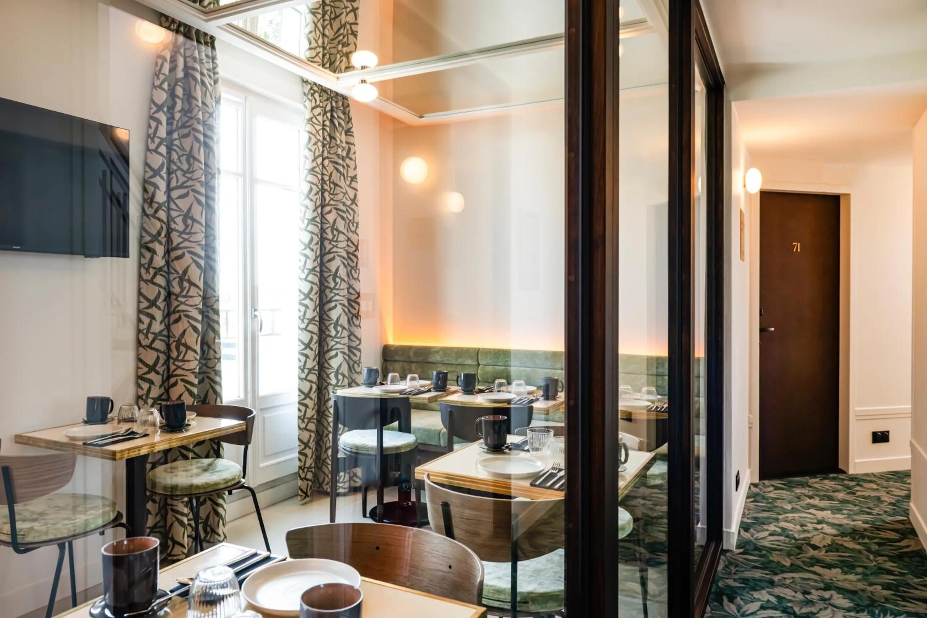 Breakfast in Le Lampika Hôtel