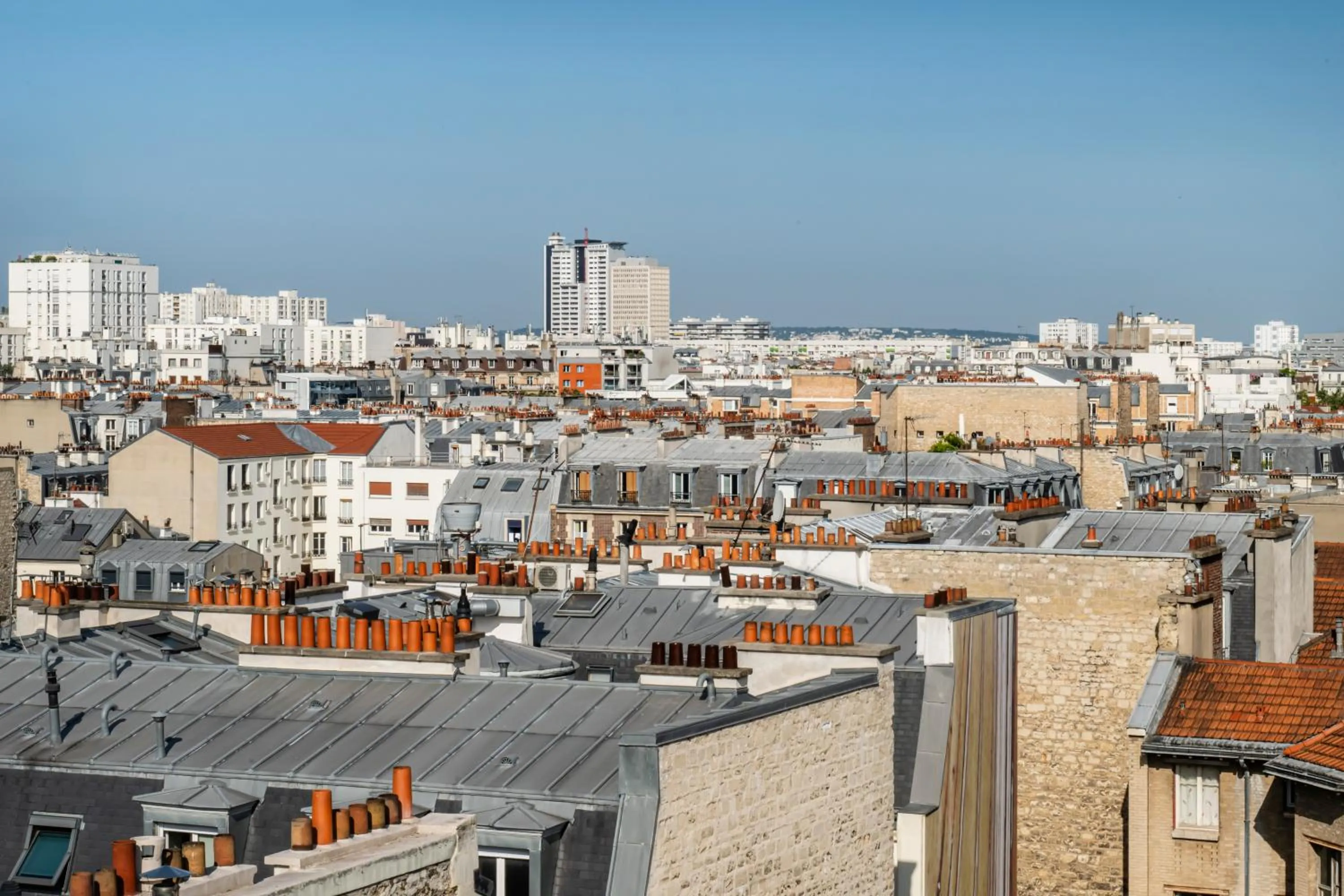 City view in Le Lampika Hôtel