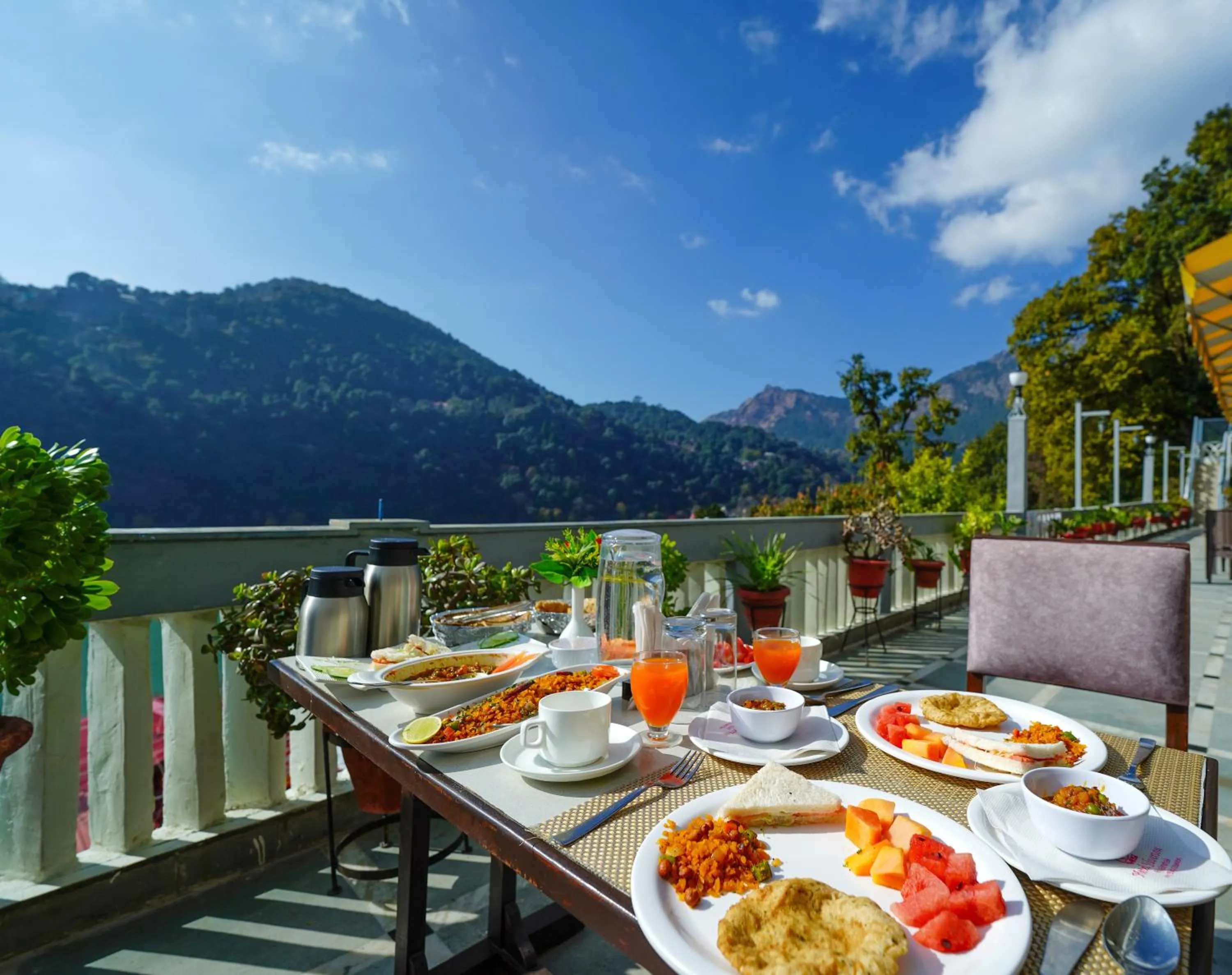 Mountain view in Hotel Silverton