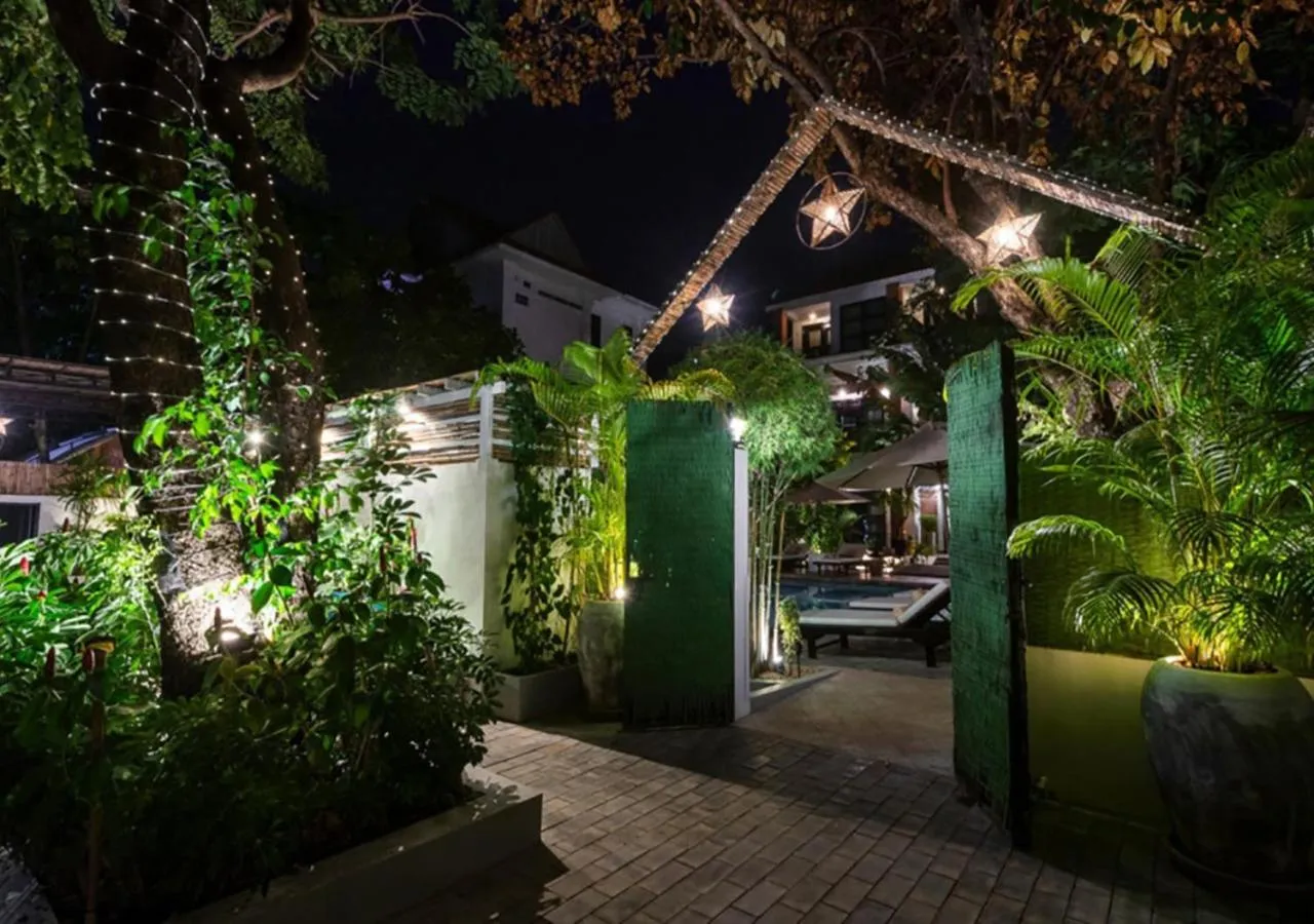 Facade/entrance in Angkor Eden Boutique Hotel