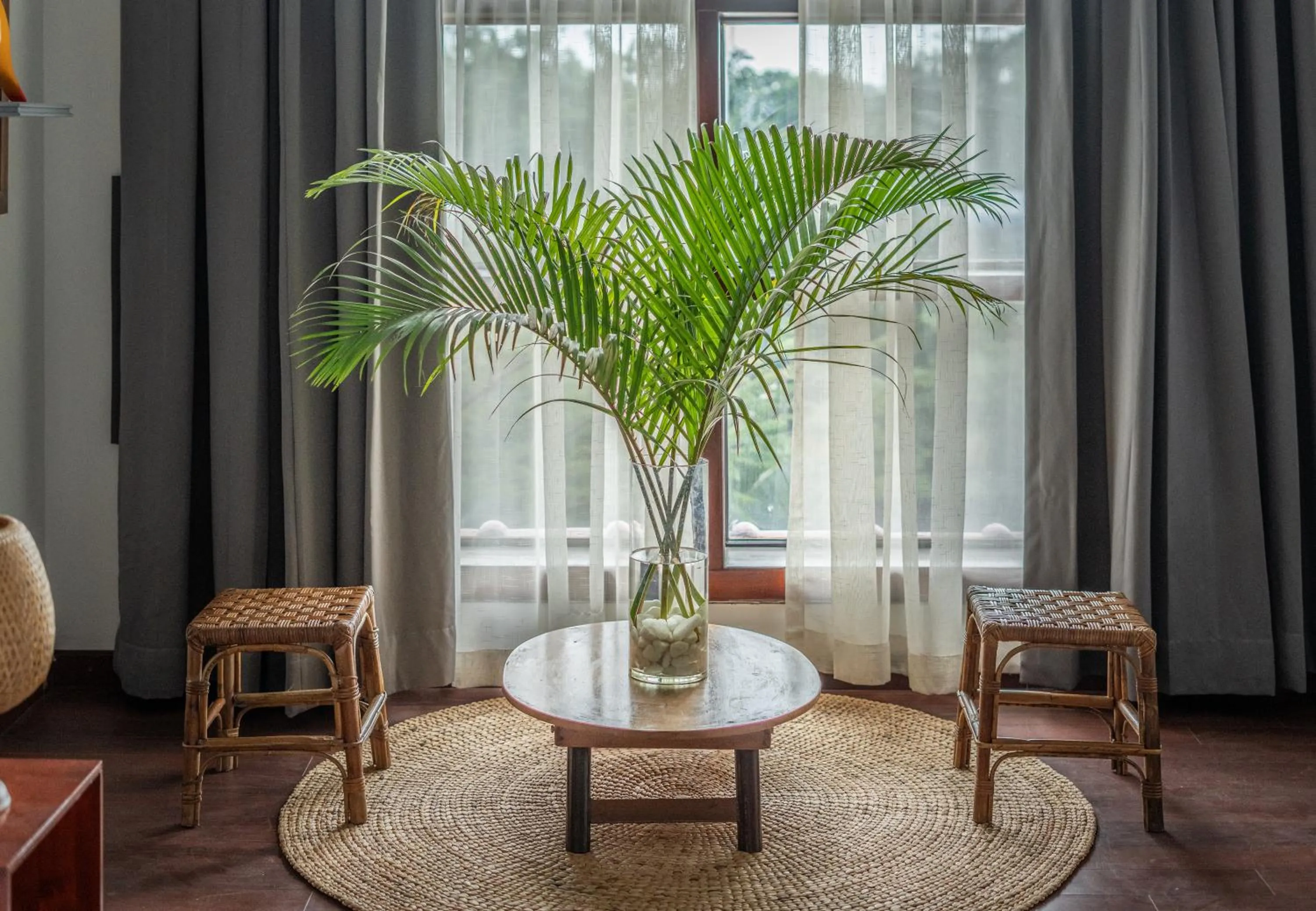 Seating area in Angkor Eden Boutique Hotel