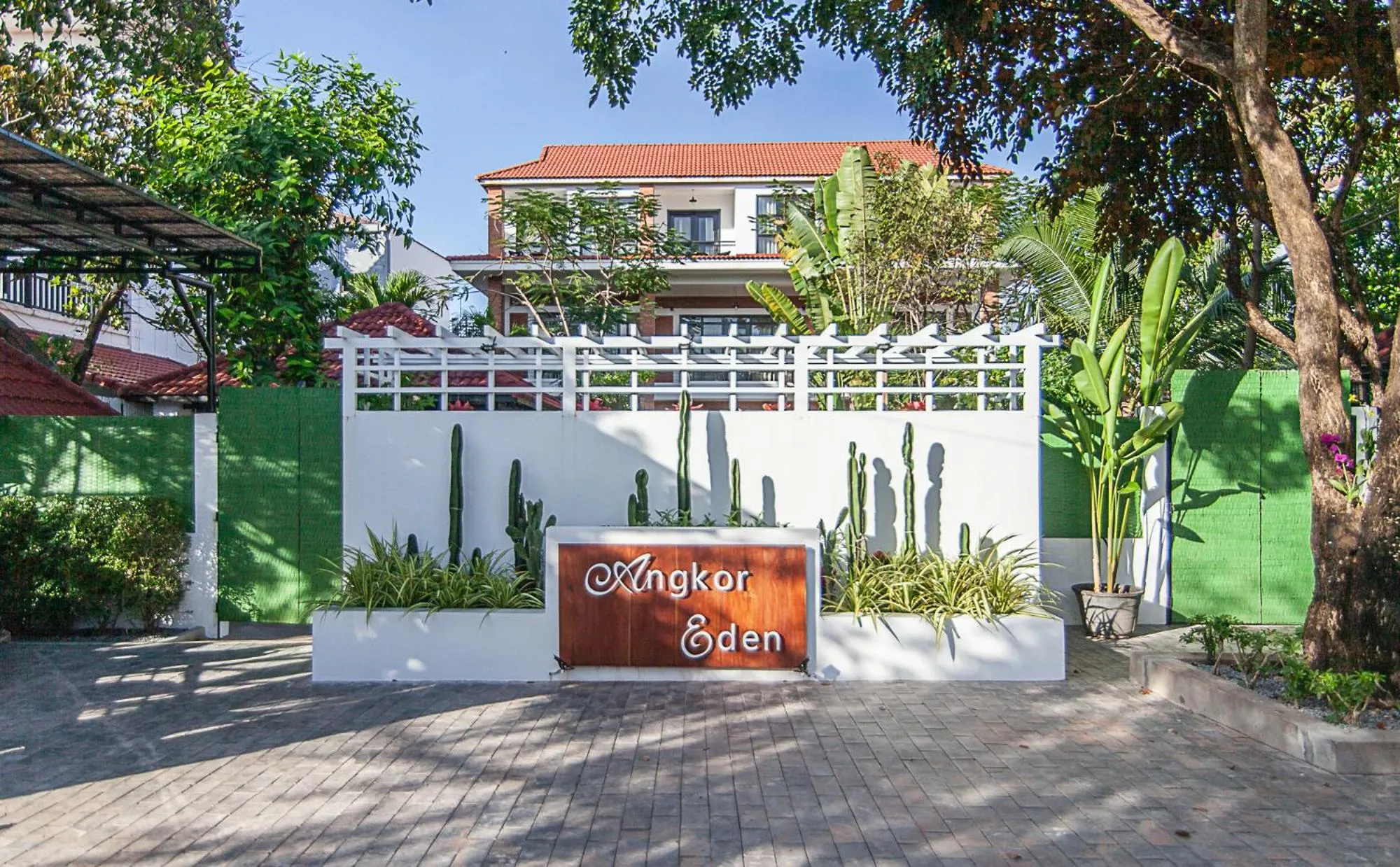 Property building in Angkor Eden Boutique Hotel