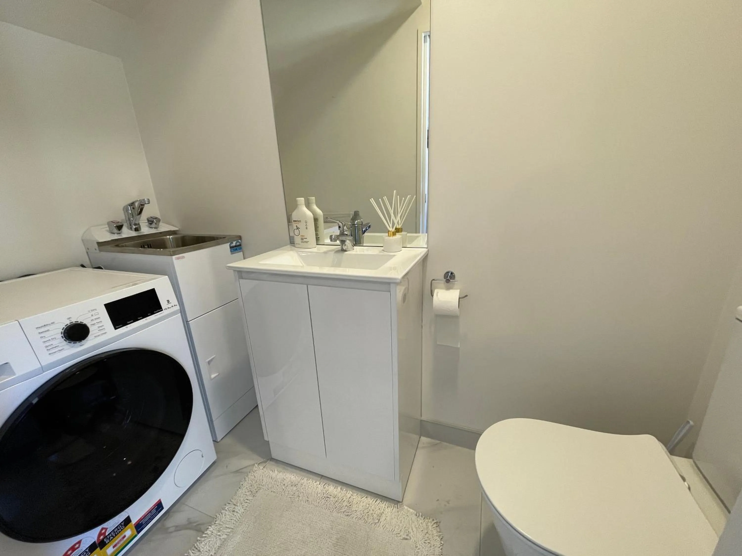 Toilet in Modern Home by the Reserve