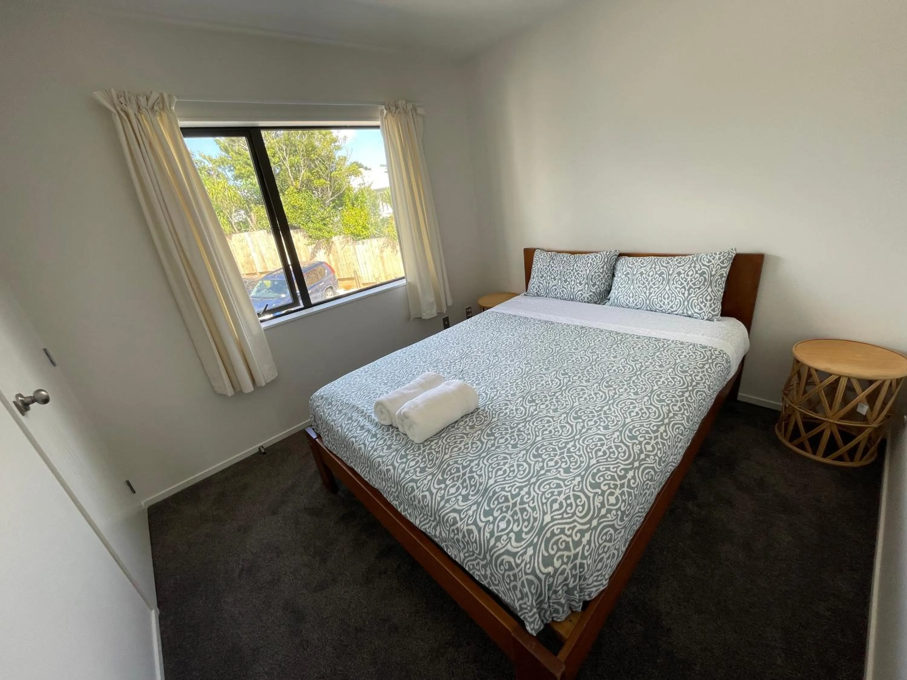 Bedroom, Bed in Modern Home by the Reserve