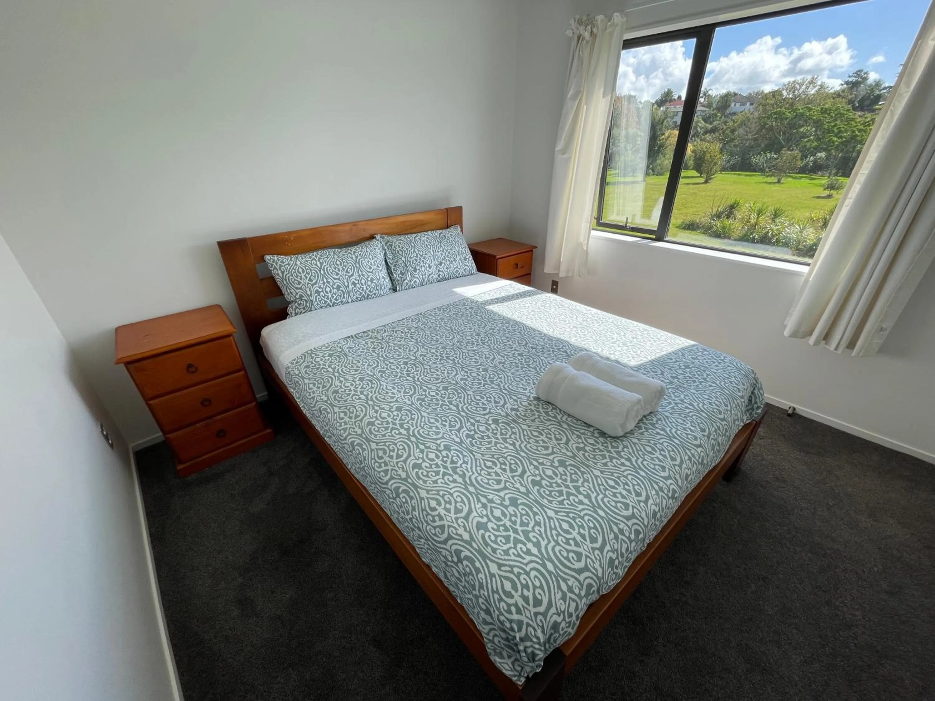 Bedroom, Bed in Modern Home by the Reserve
