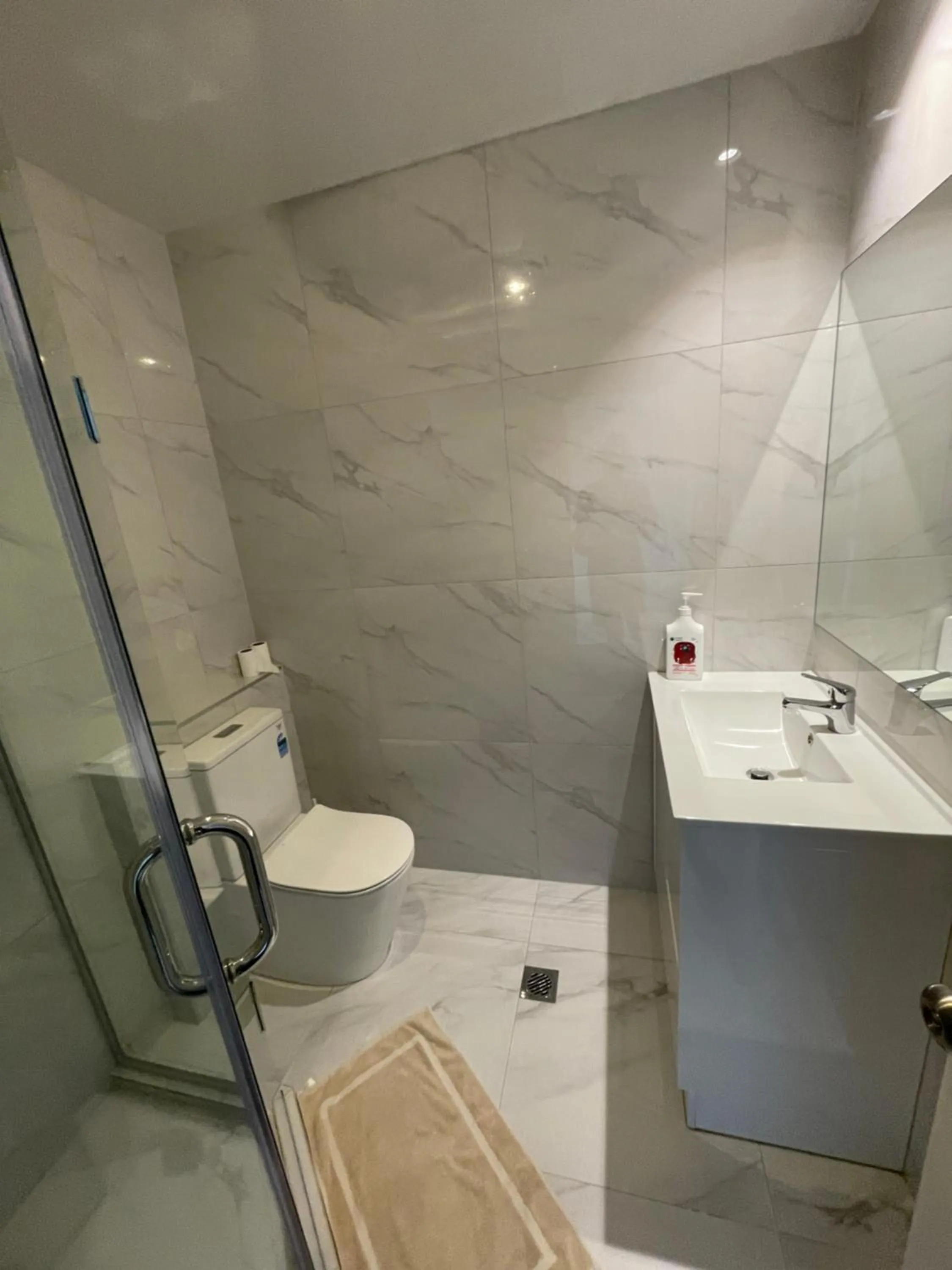 Bathroom in Modern Home by the Reserve