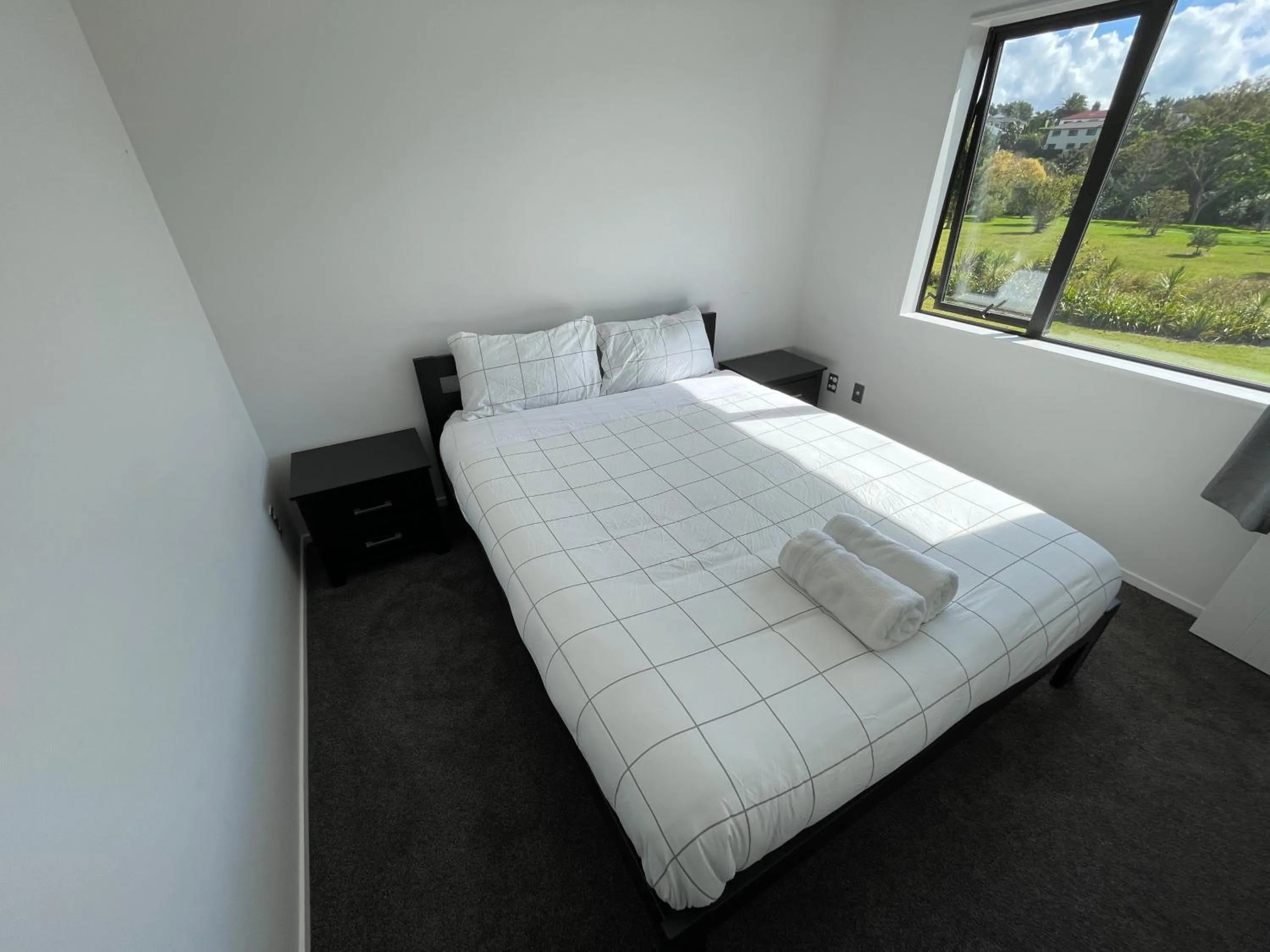 Bedroom, Bed in Modern Home by the Reserve