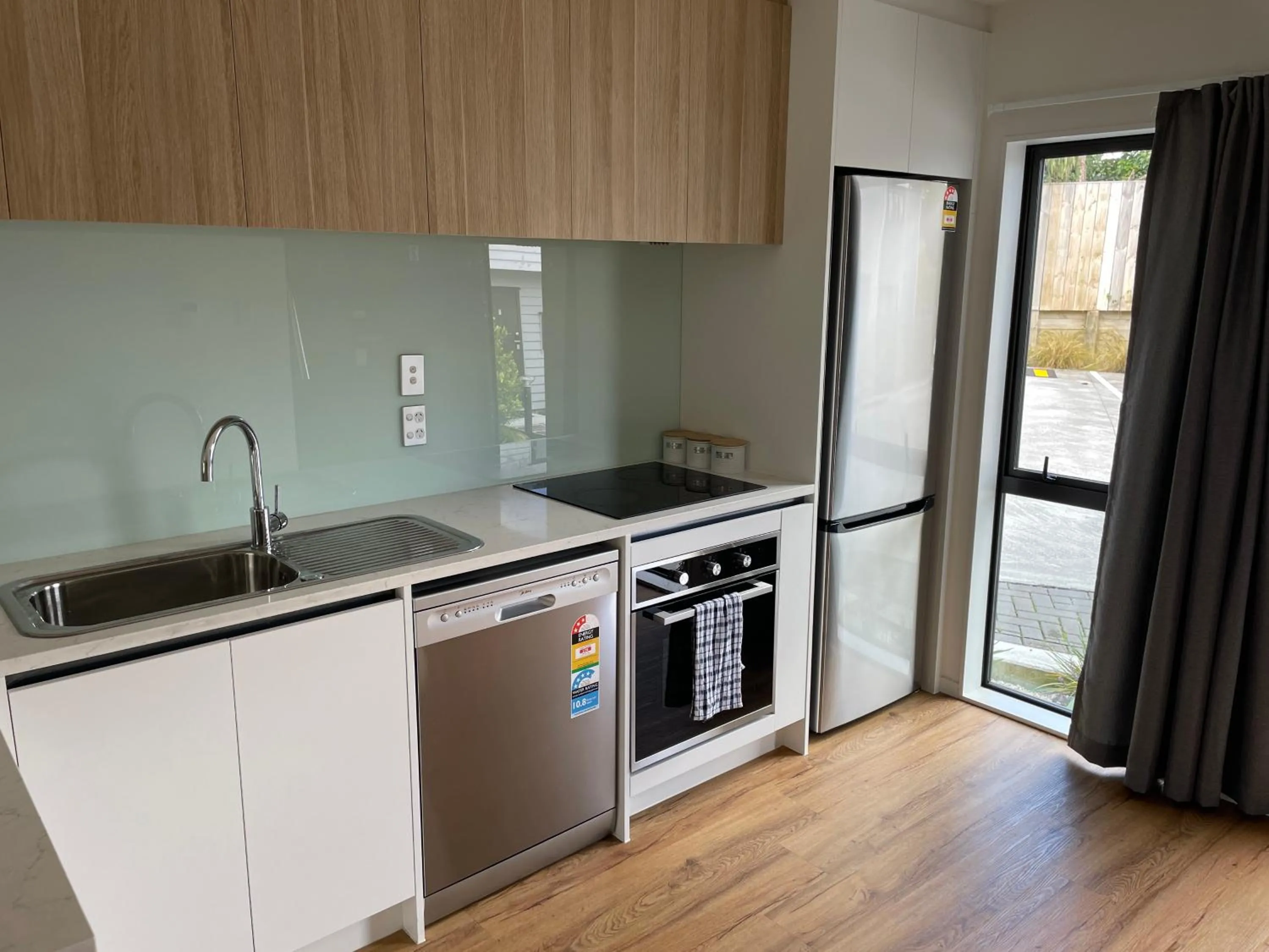 kitchen in Modern Home by the Reserve