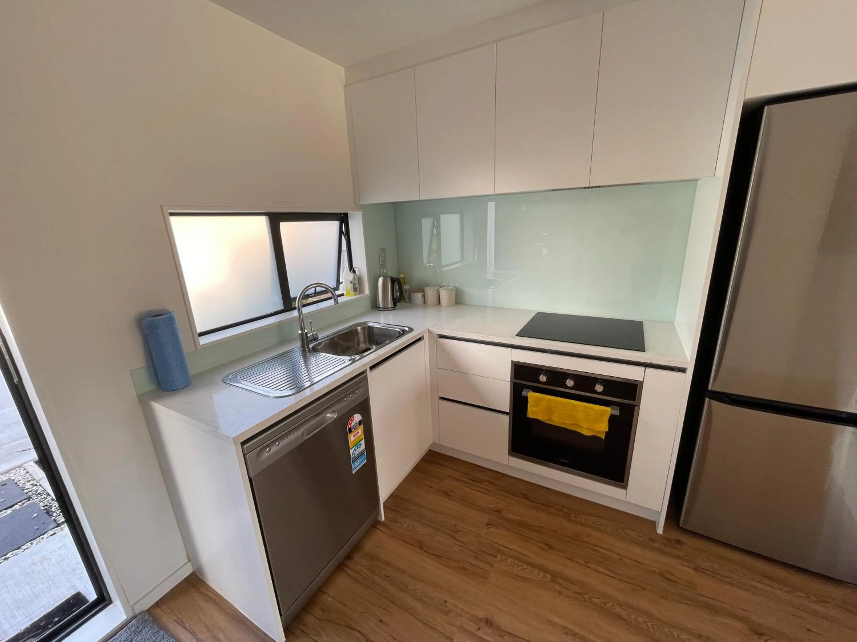kitchen in Modern Home by the Reserve