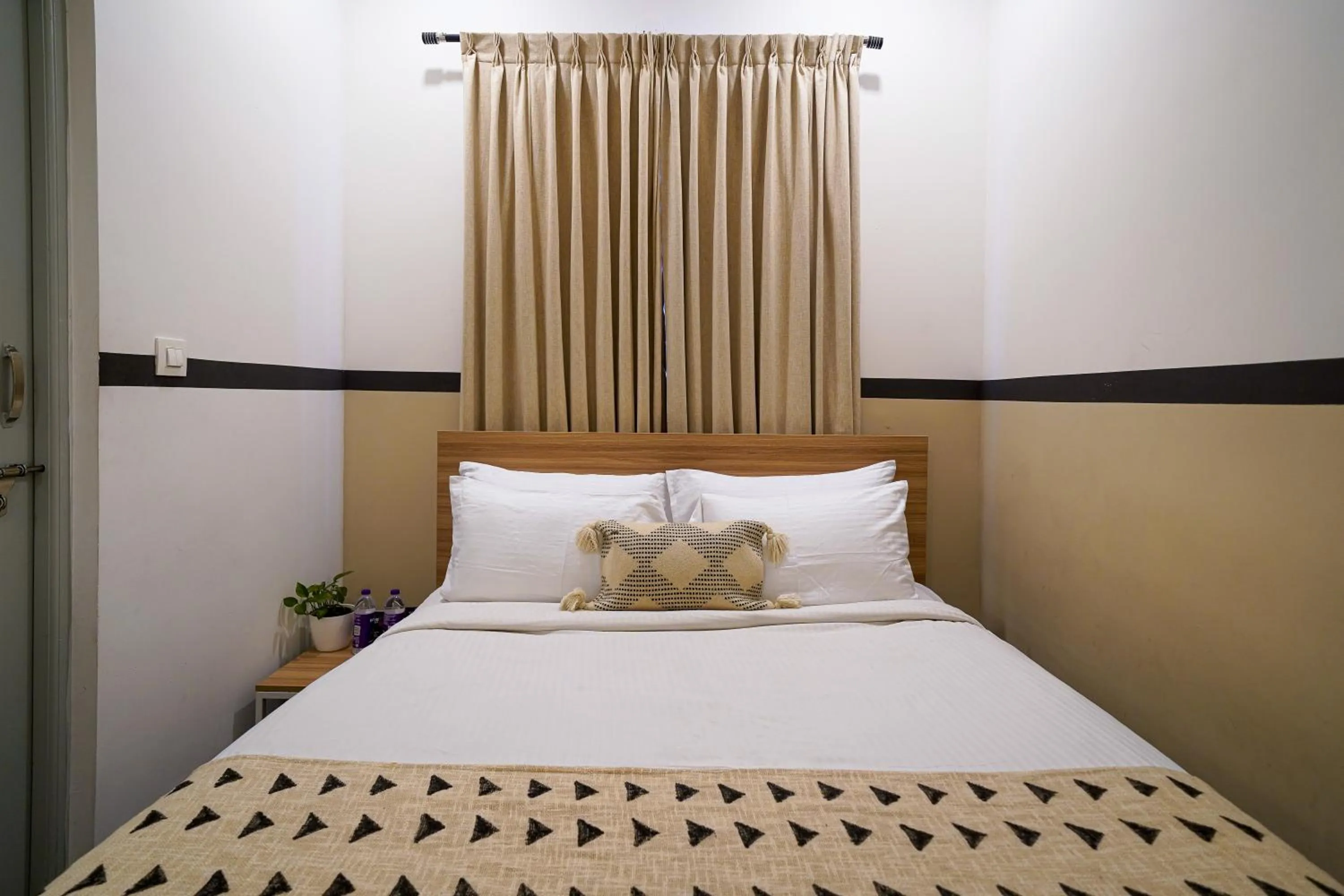 Bed in Olive Zip Domlur by Embassy Group