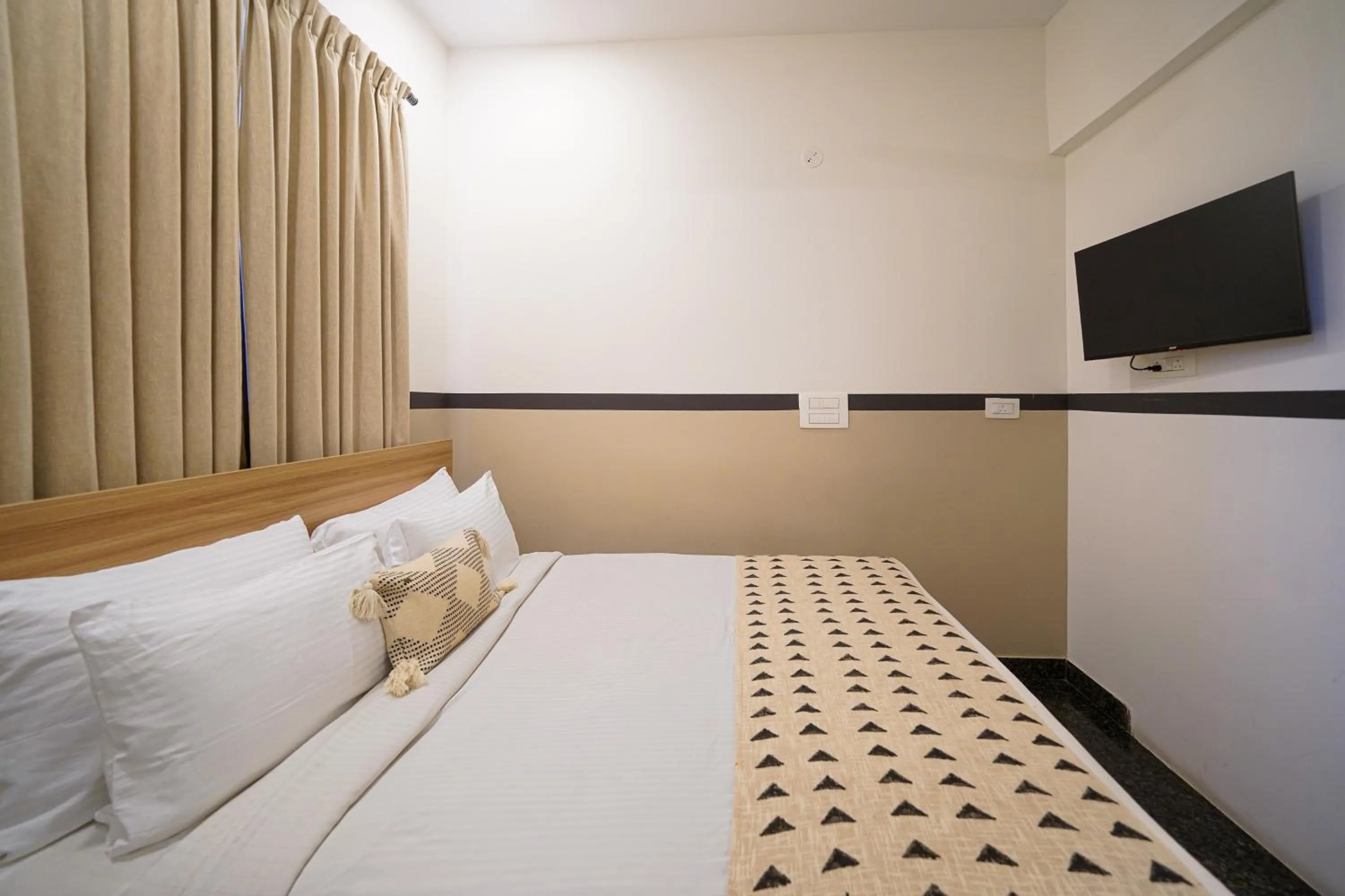 Bed in Olive Zip Domlur by Embassy Group