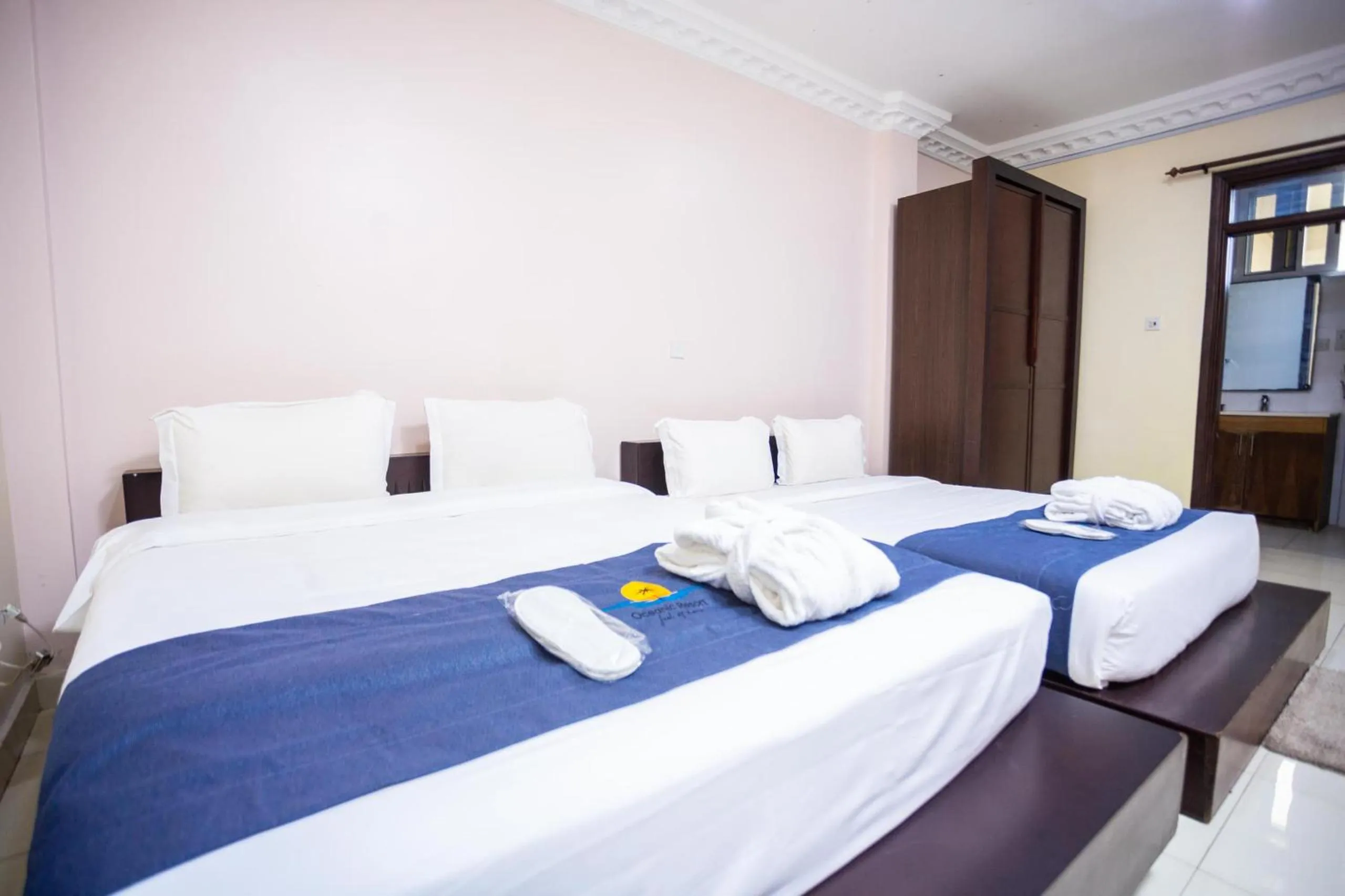 Bed in Oceanic Resort