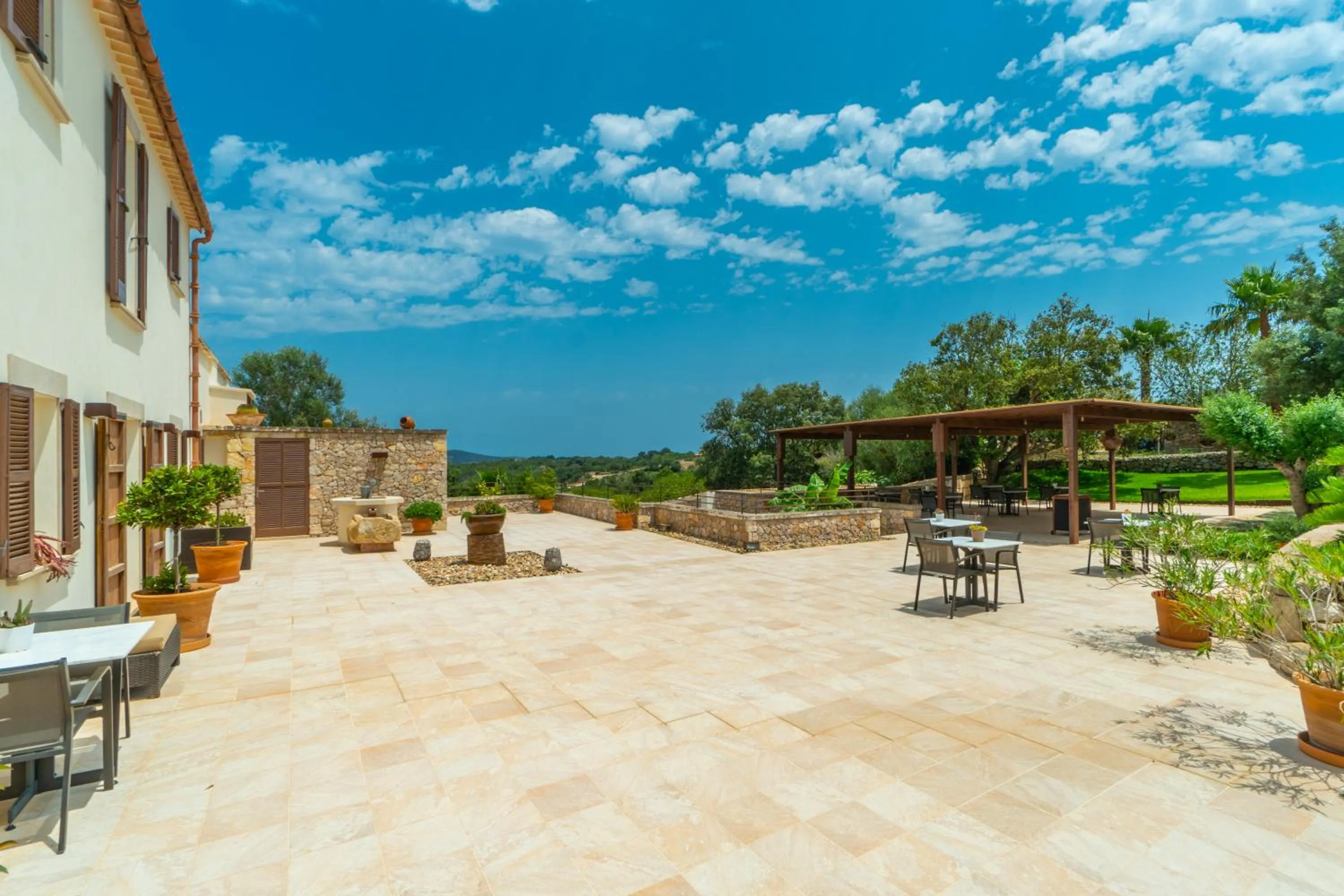 Balcony/Terrace in Cas Cabo Nou Agroturismo Adults Only