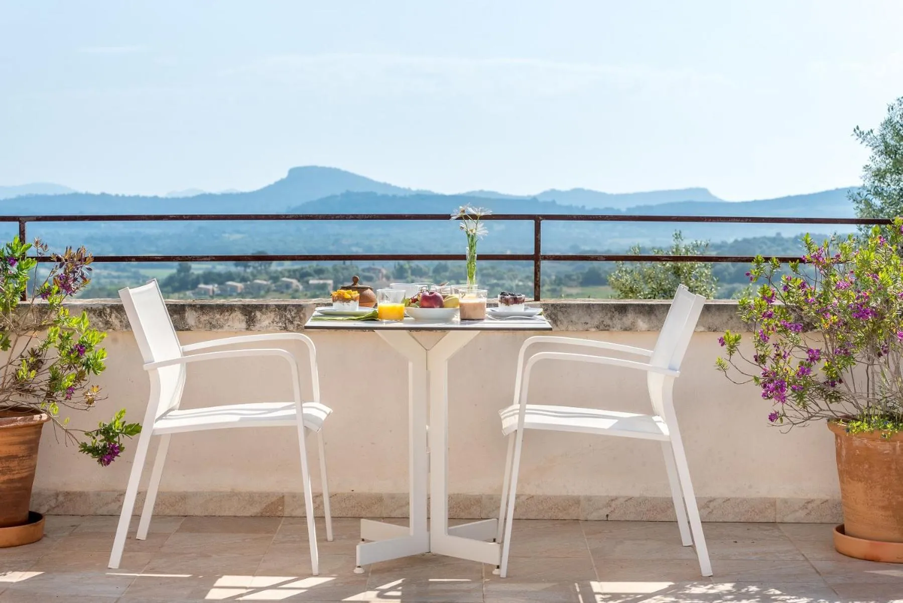 Balcony/Terrace in Cas Cabo Nou Agroturismo Adults Only