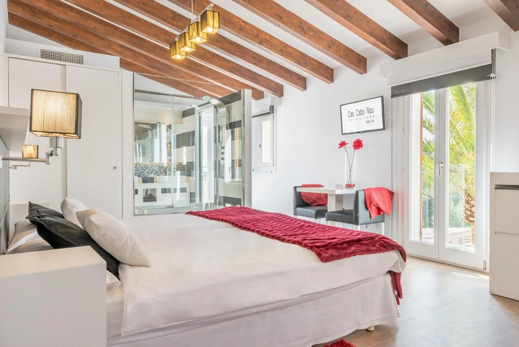 Photo of the whole room, Bed in Cas Cabo Nou Agroturismo Adults Only