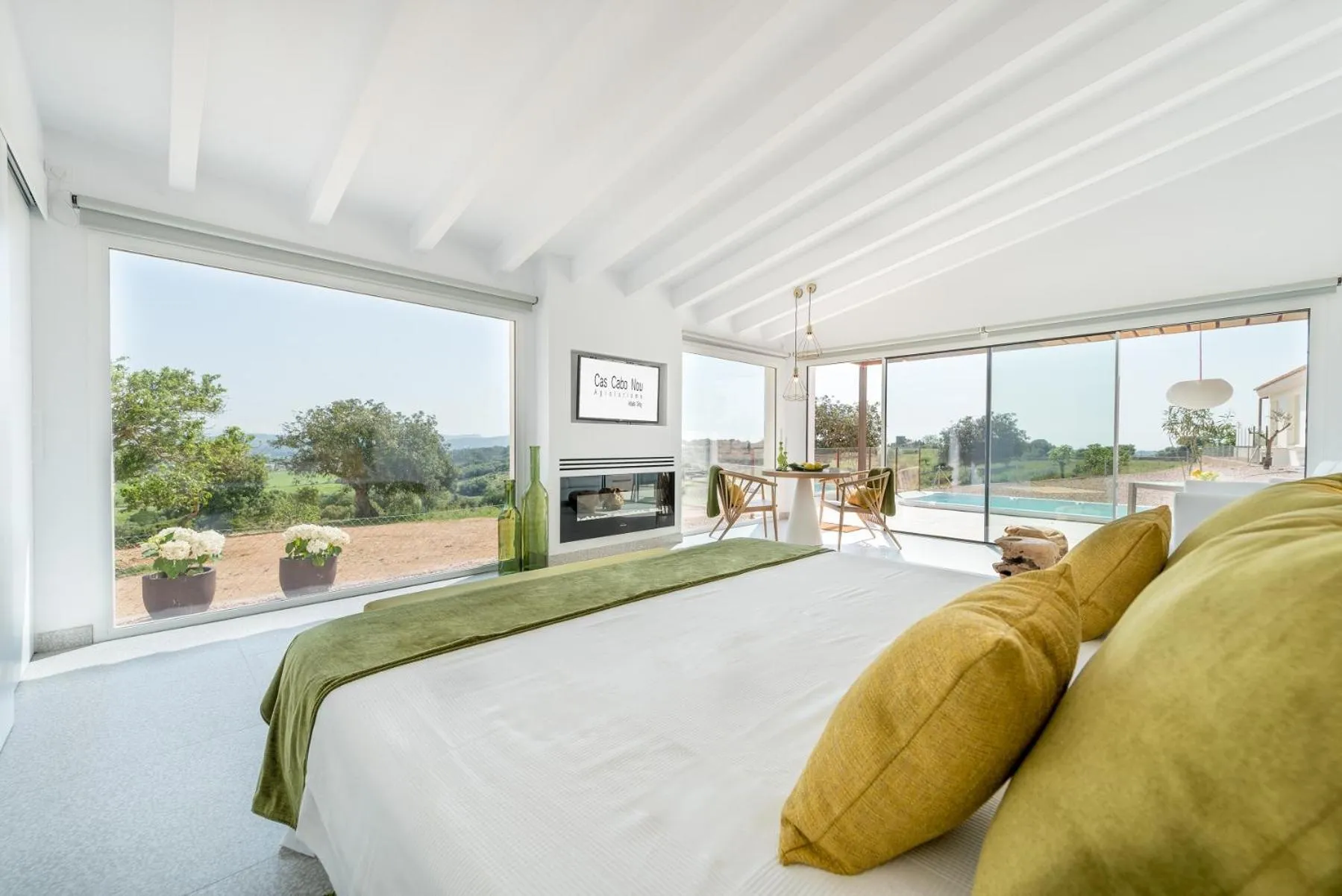 Photo of the whole room, Bed in Cas Cabo Nou Agroturismo Adults Only