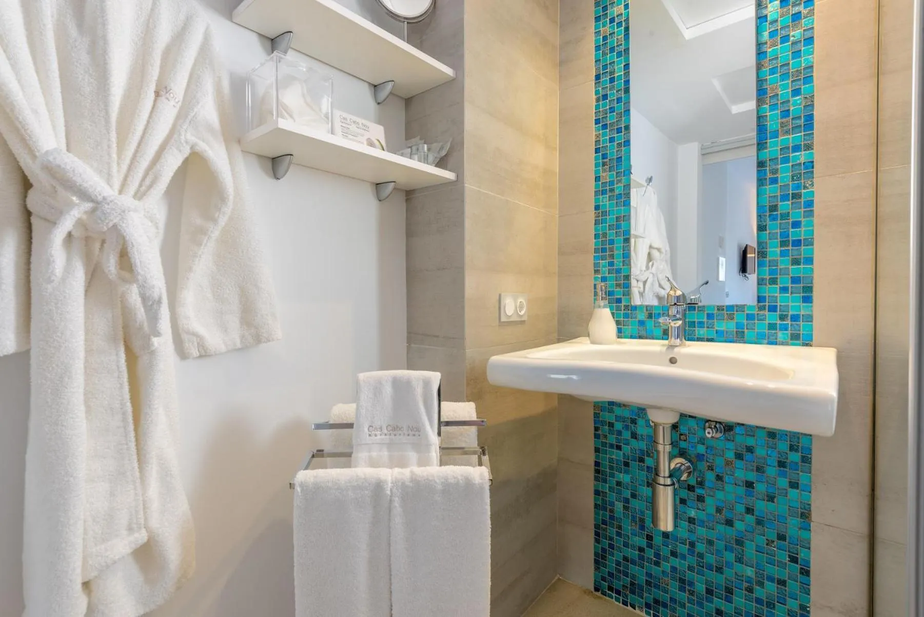 Bathroom in Cas Cabo Nou Agroturismo Adults Only