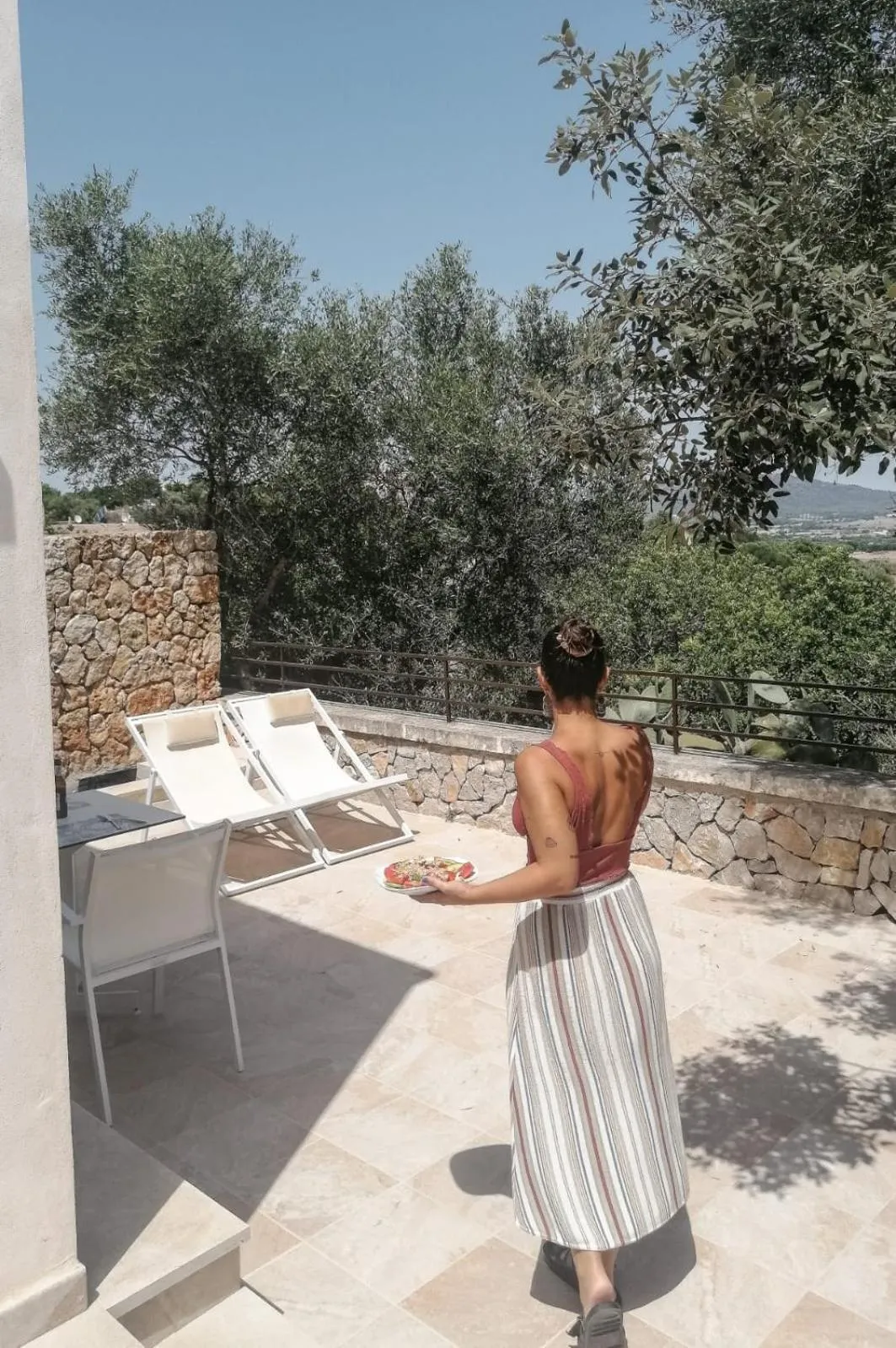 Balcony/Terrace in Cas Cabo Nou Agroturismo Adults Only