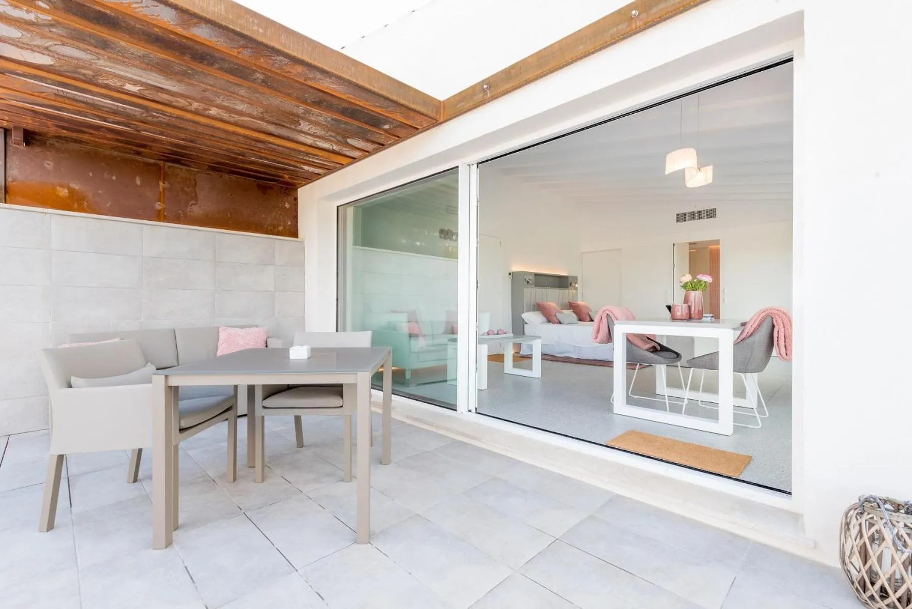 Balcony/Terrace in Cas Cabo Nou Agroturismo Adults Only