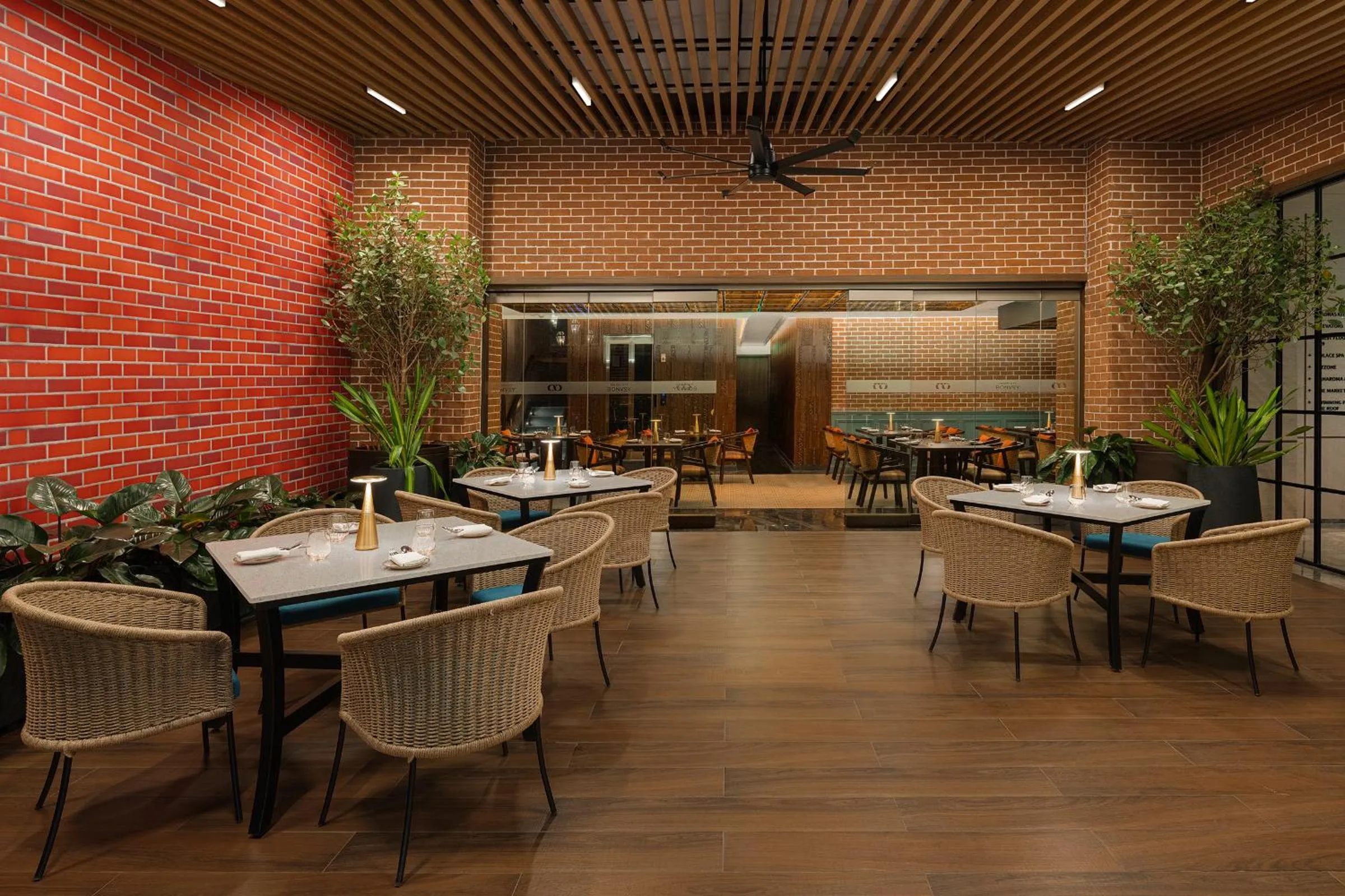 Restaurant/places to eat in Marriott Executive Apartments Bengaluru UB City