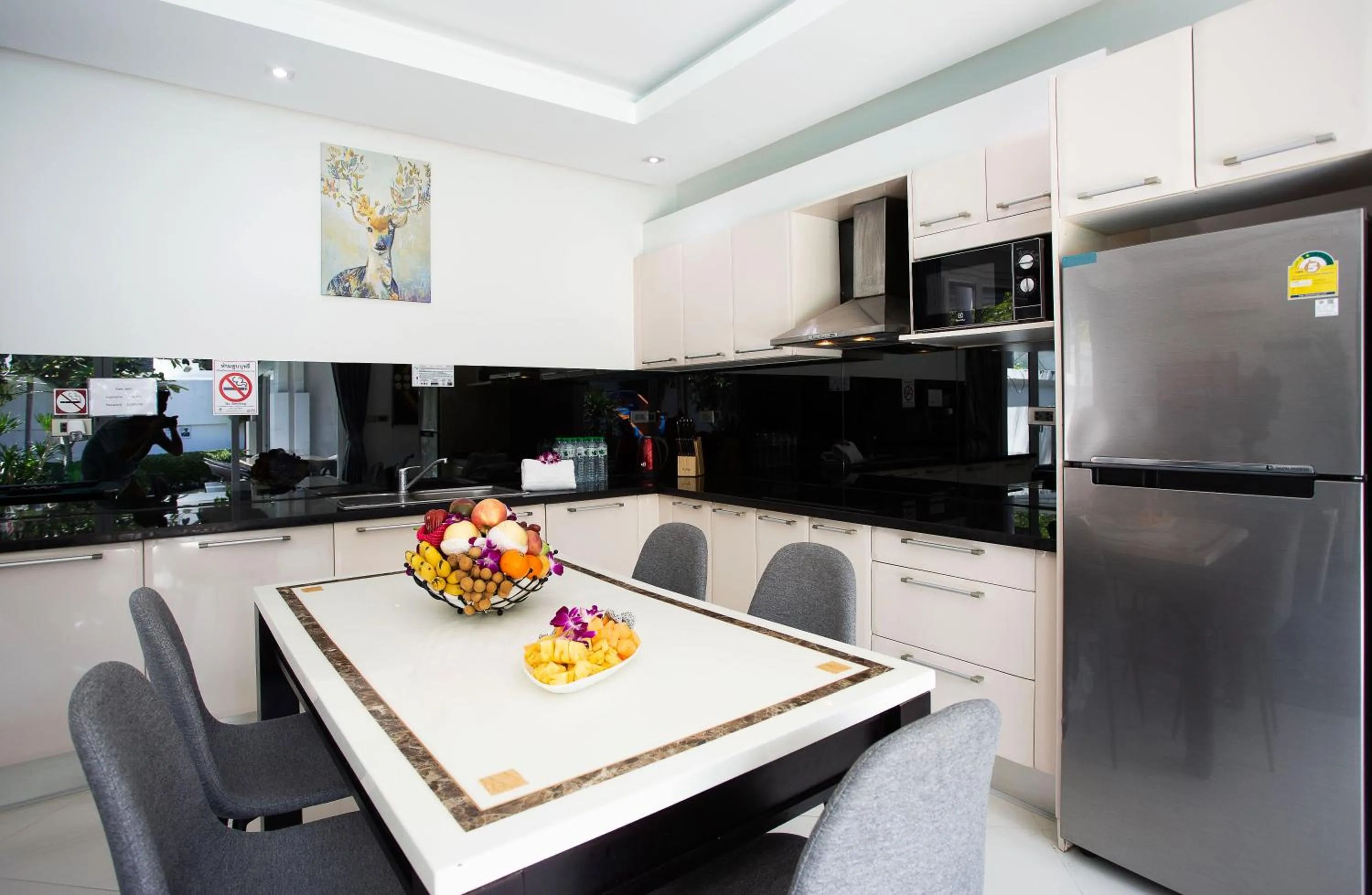 Seating area in Villas In Pattaya