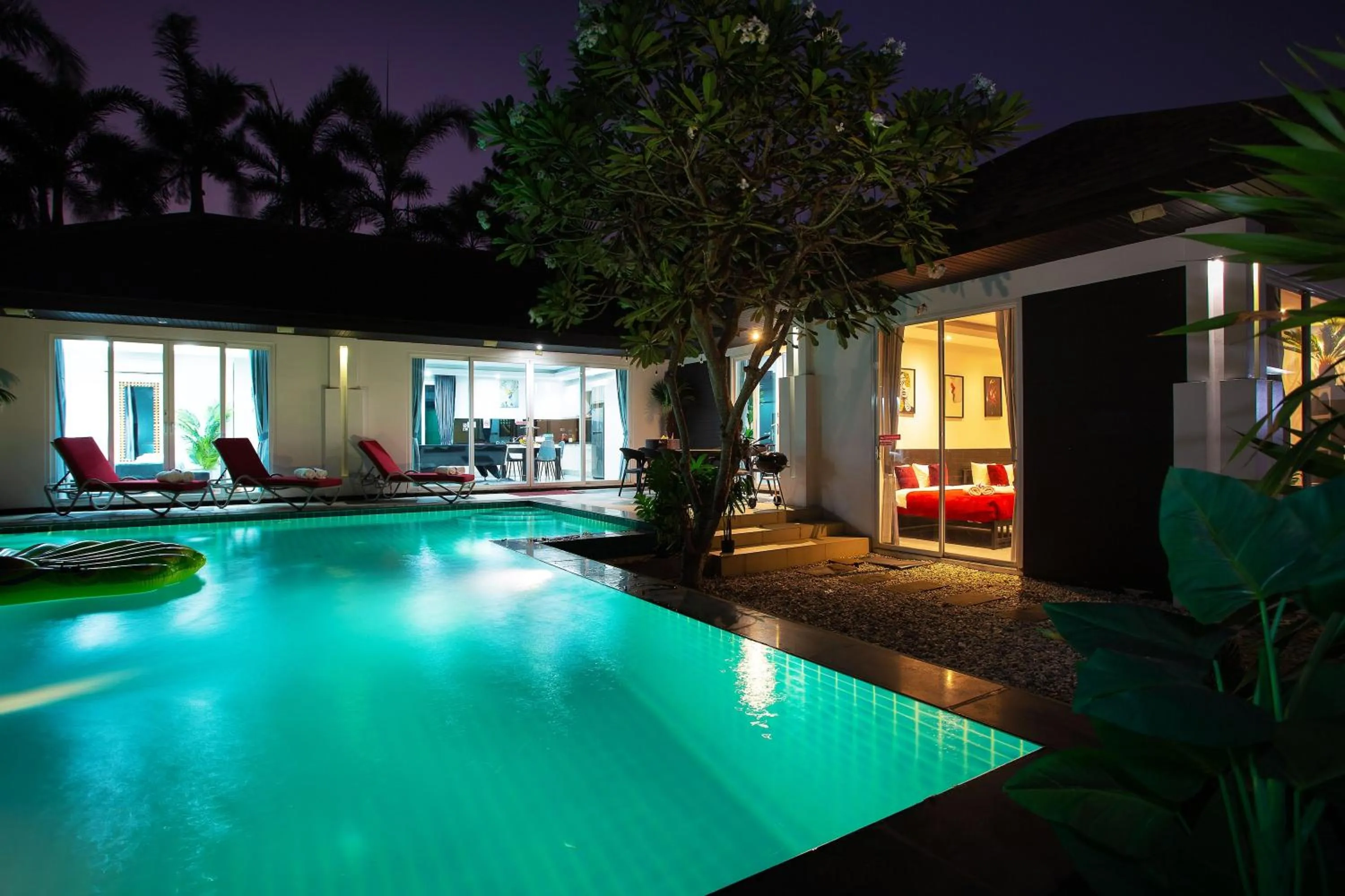 Patio in Villas In Pattaya