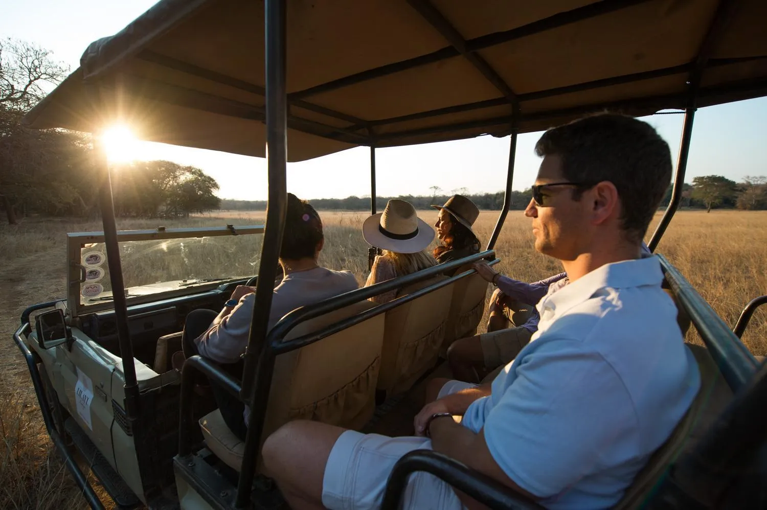 People in Lilayi Lodge