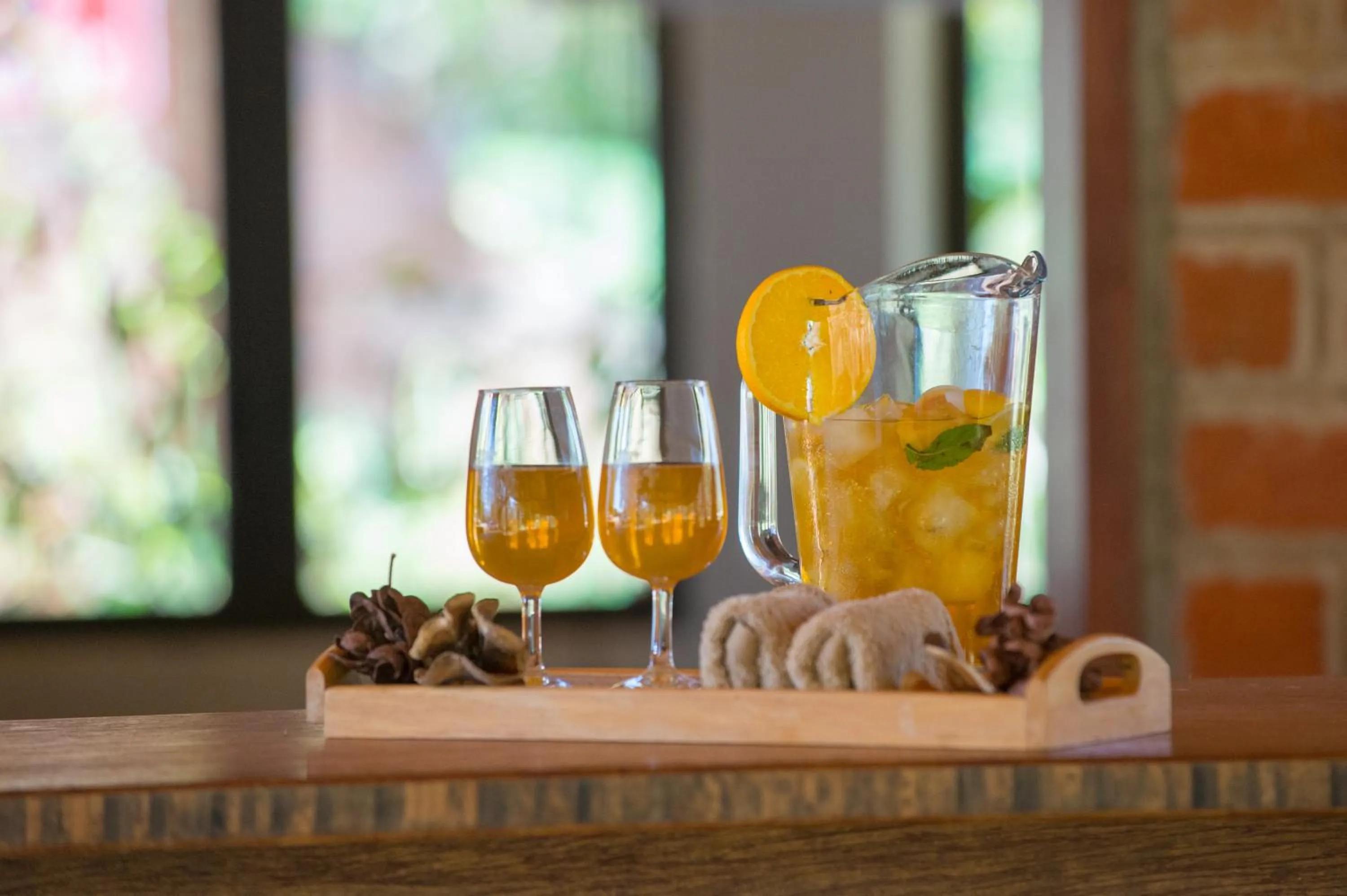 Drinks in Lilayi Lodge