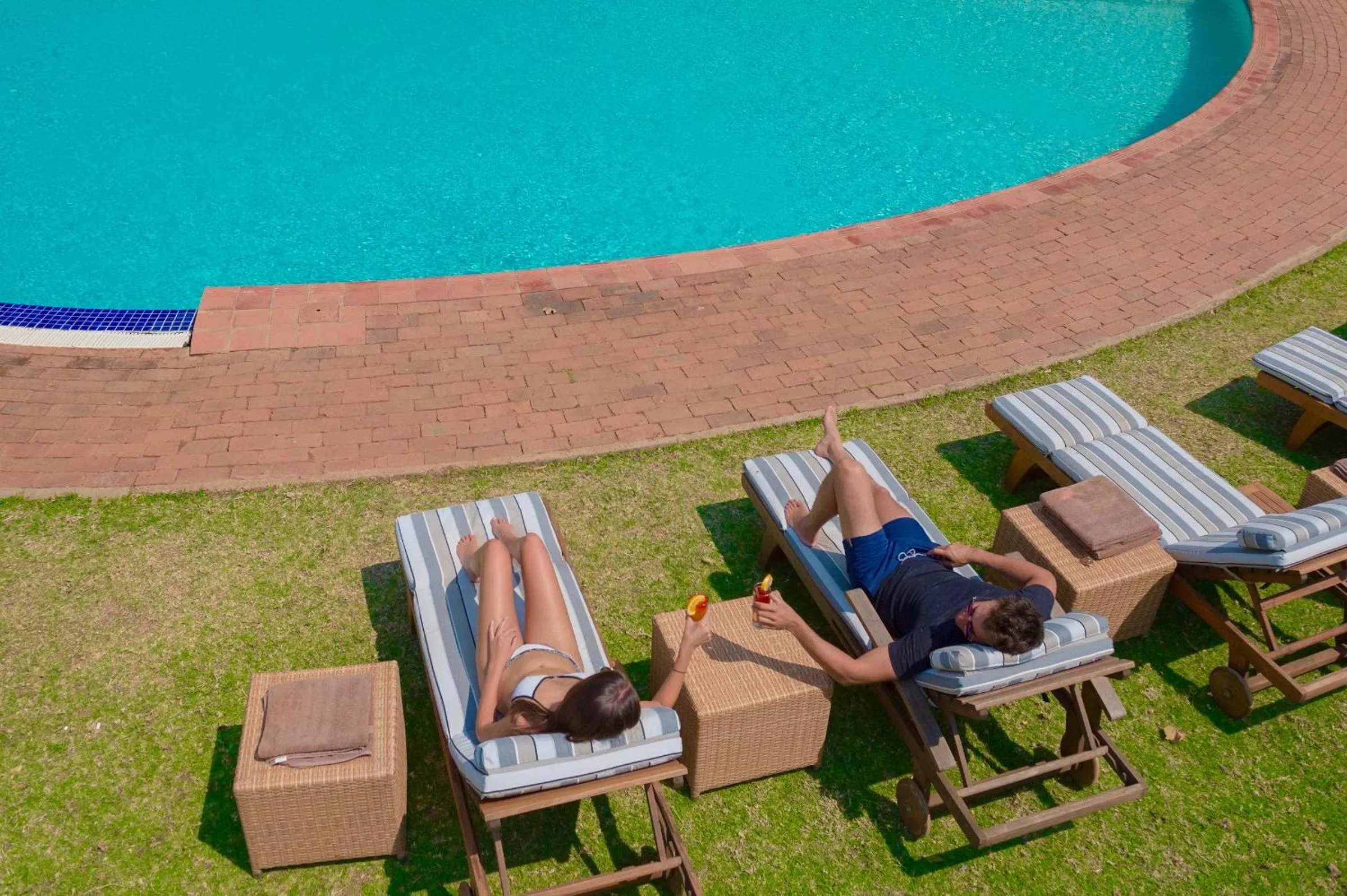 Garden in Lilayi Lodge