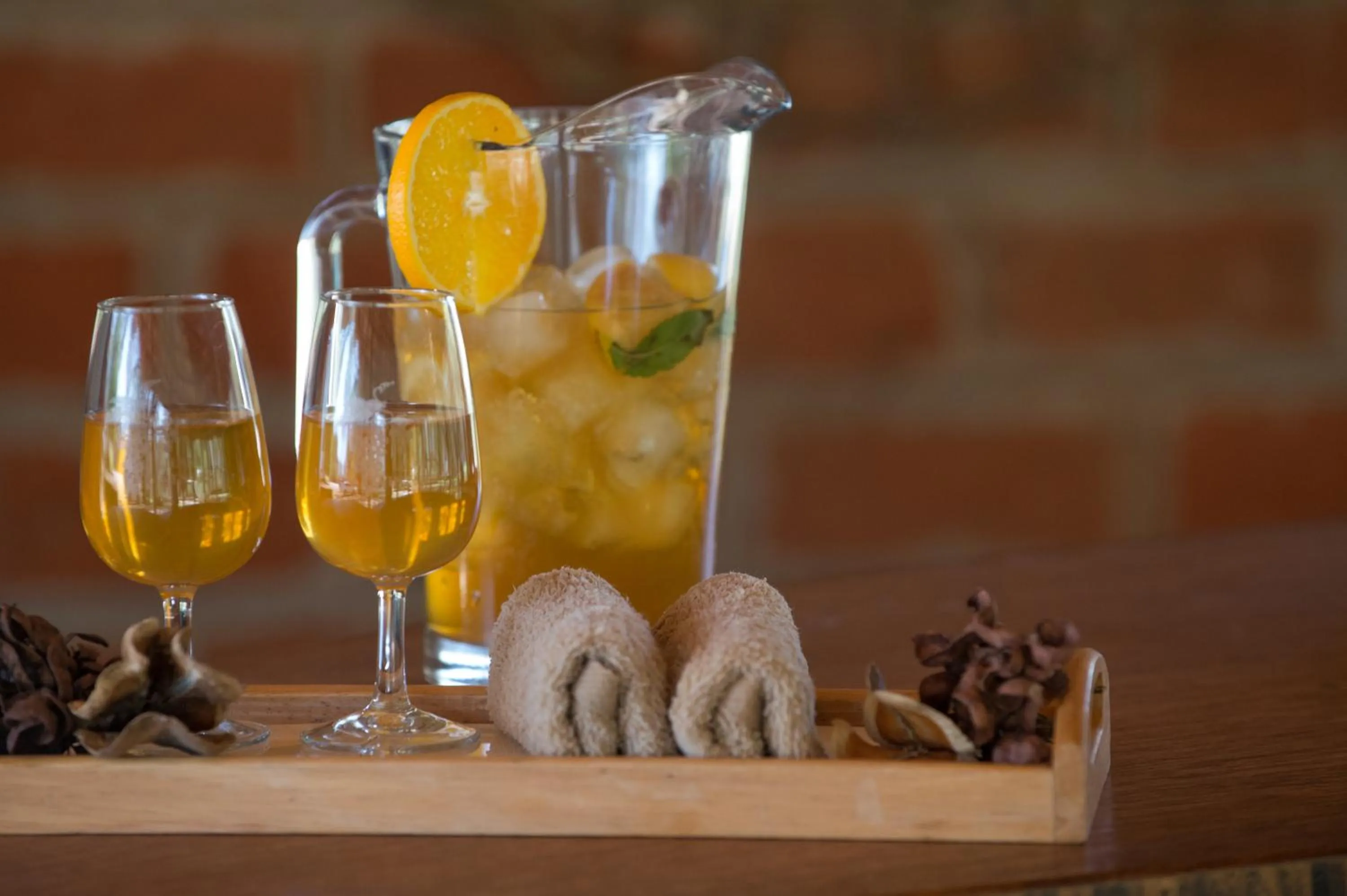 Drinks in Lilayi Lodge