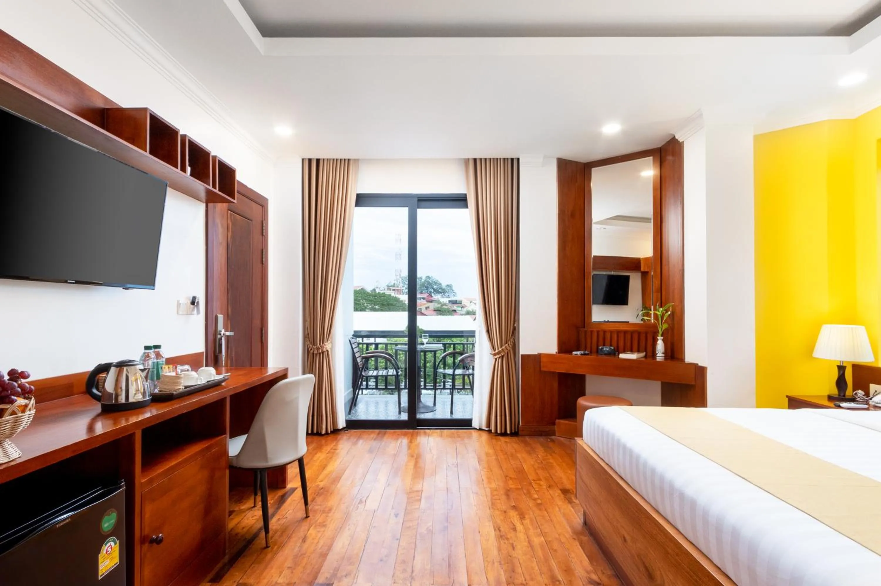 Bedroom, Bed in Le Vert Angkor Hotel