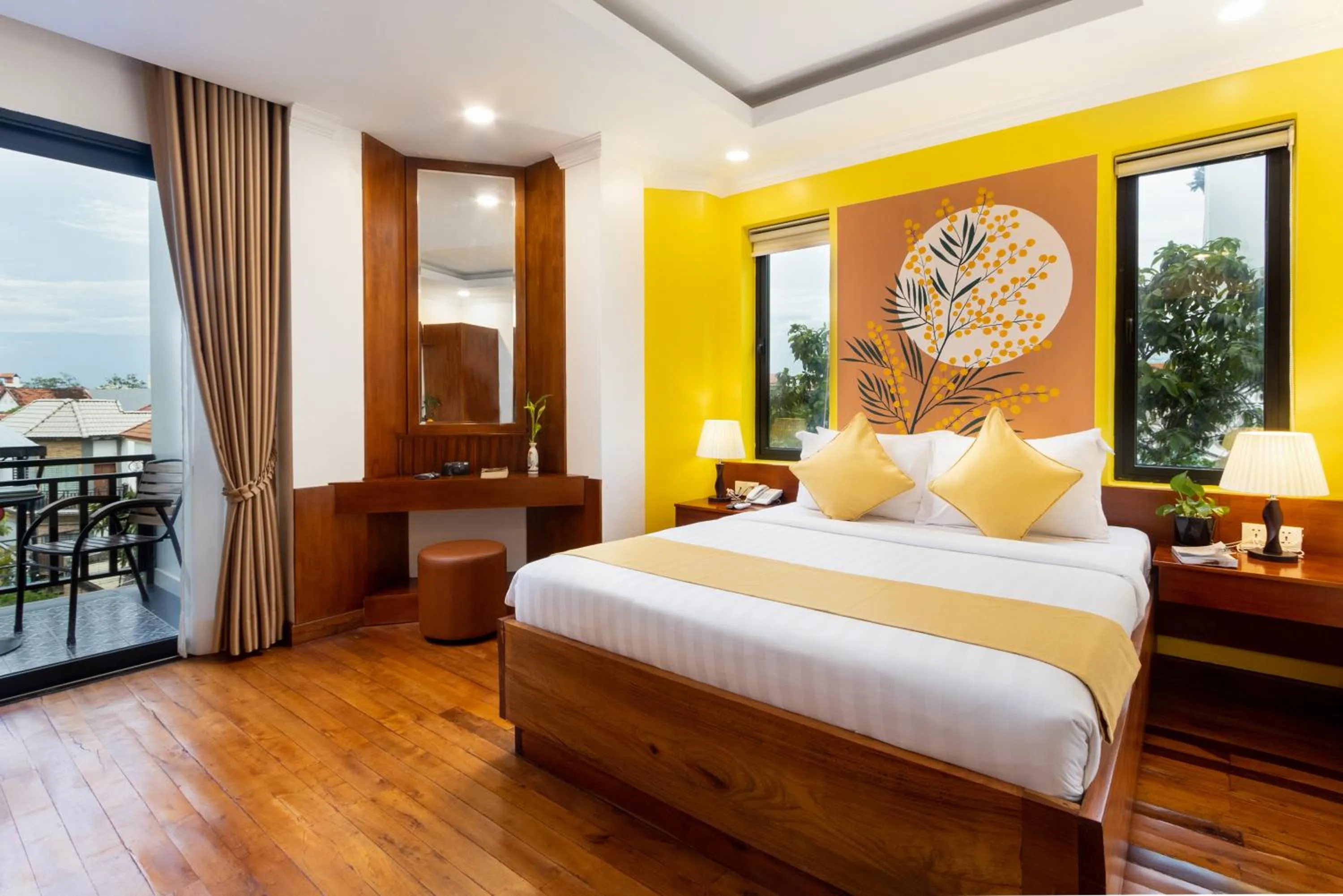 Bedroom, Bed in Le Vert Angkor Hotel