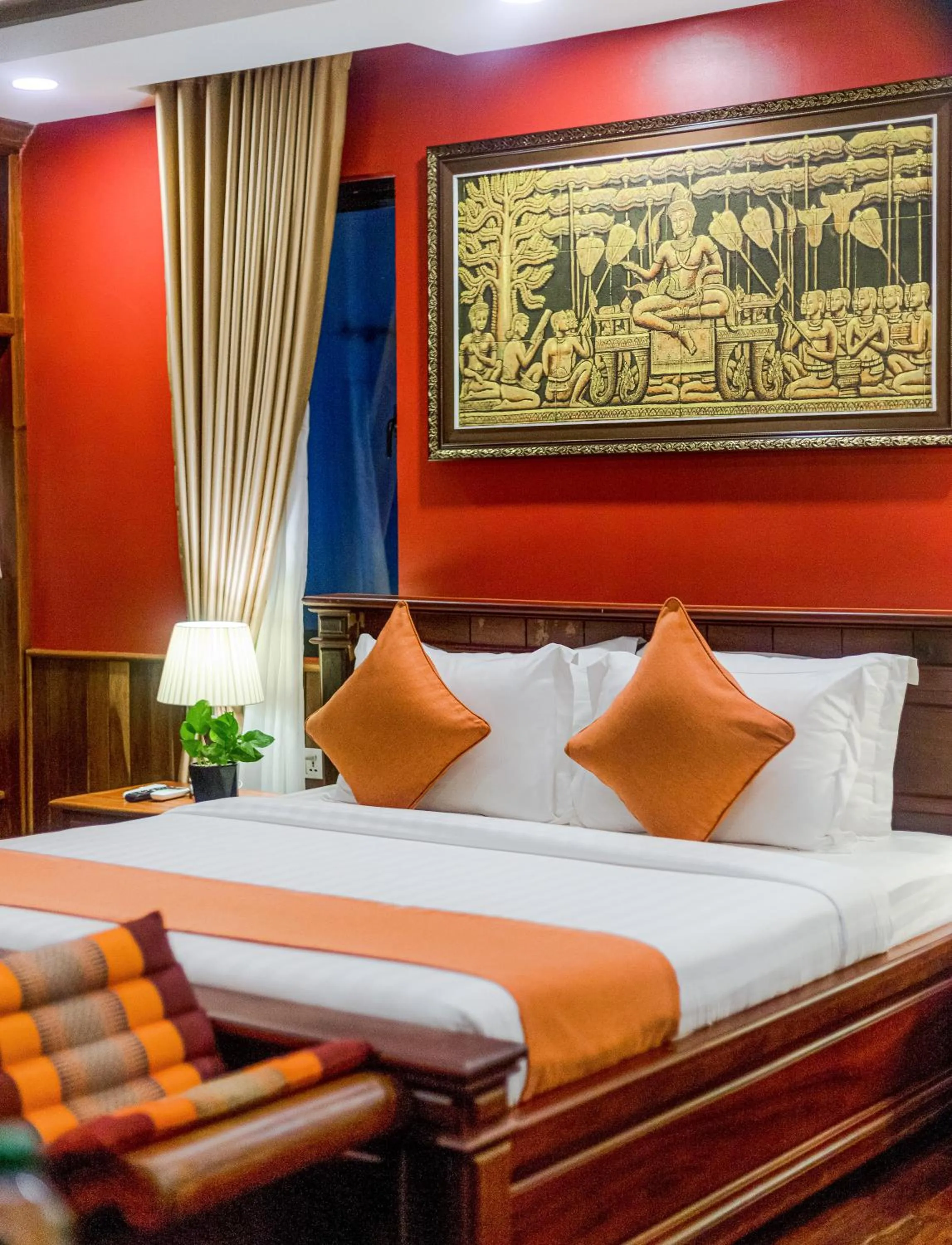 Bedroom, Bed in Le Vert Angkor Hotel