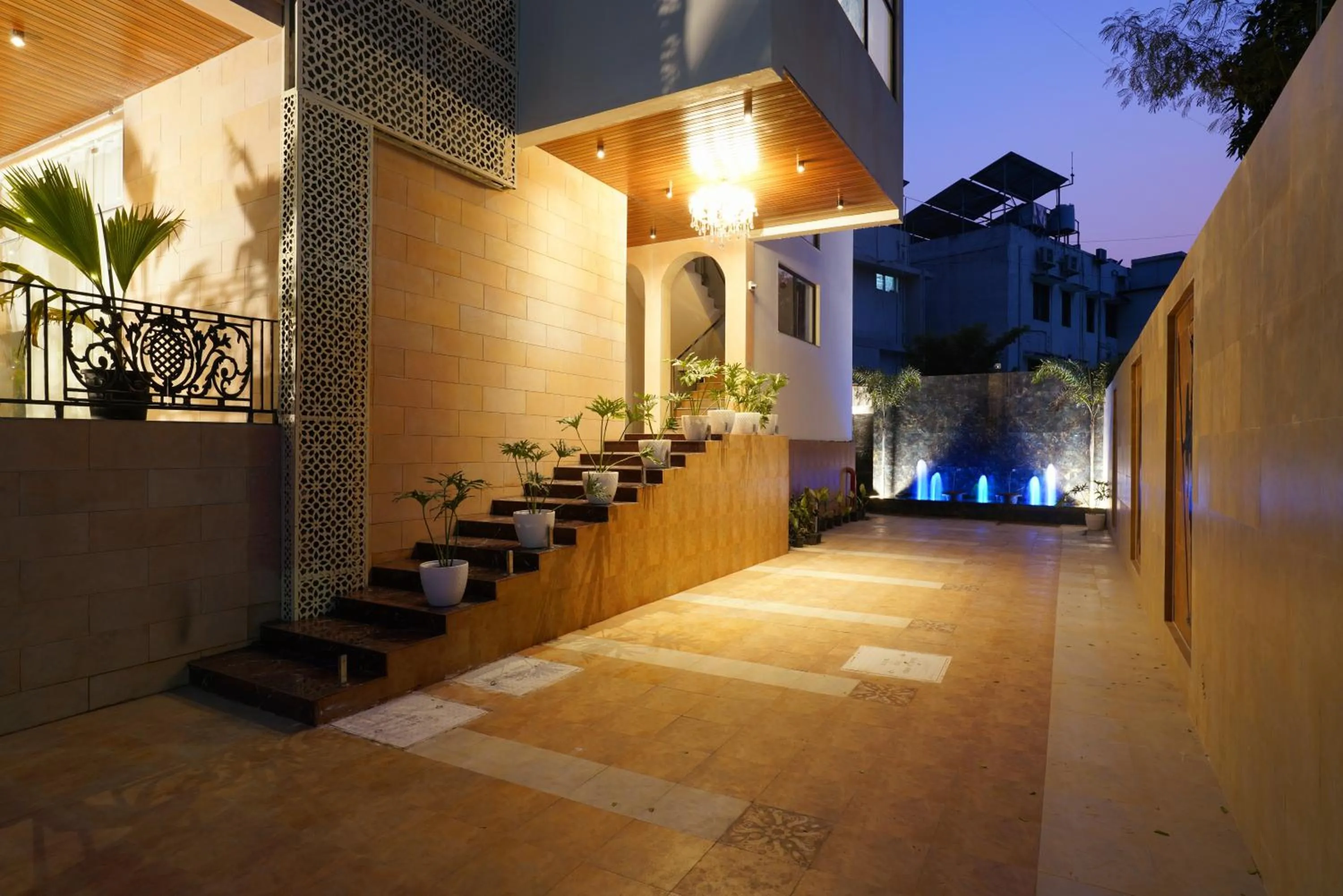 Night in Labels Hotel