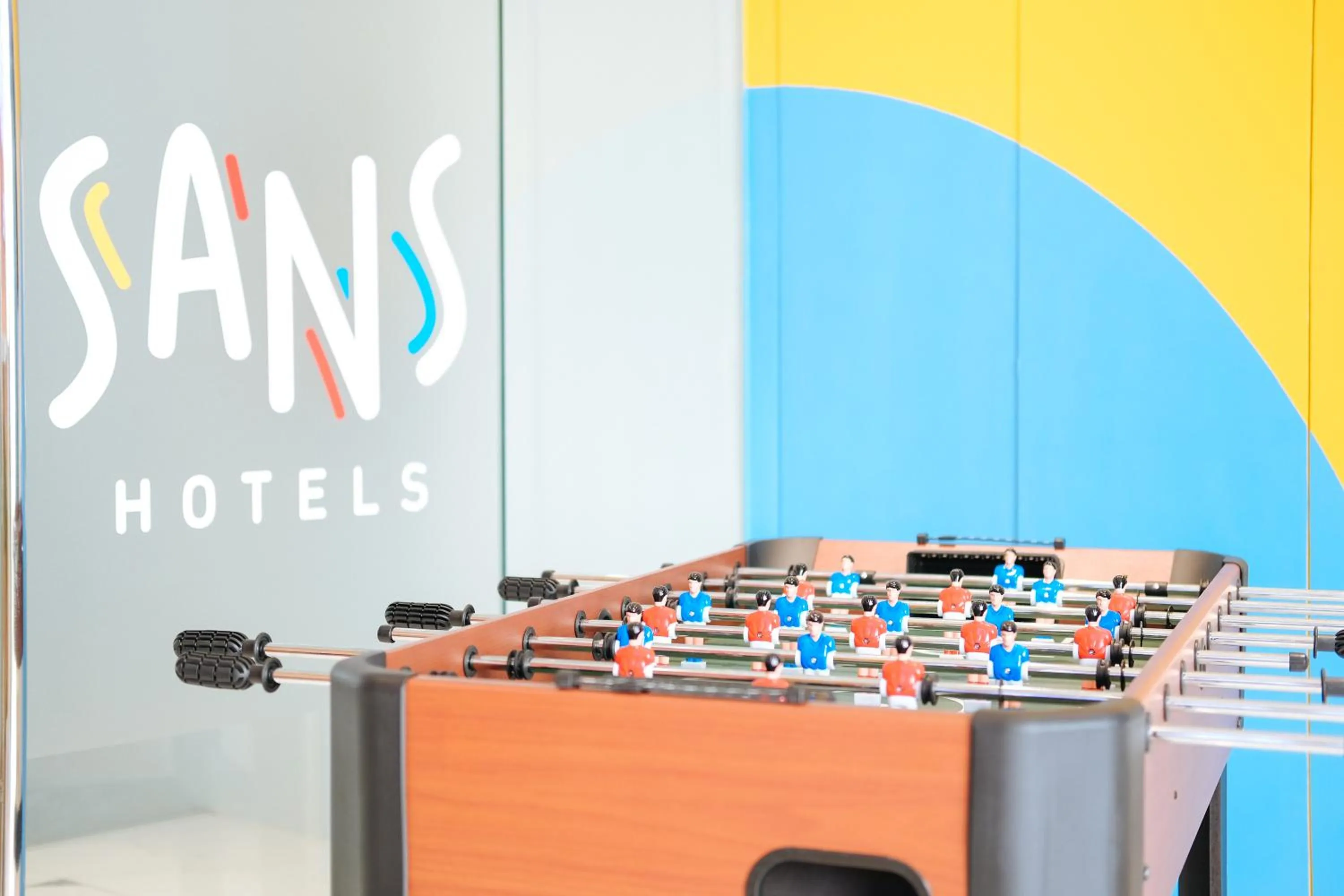 Game Room in Sans Hotel at One JD Place Makati by RedDoorz