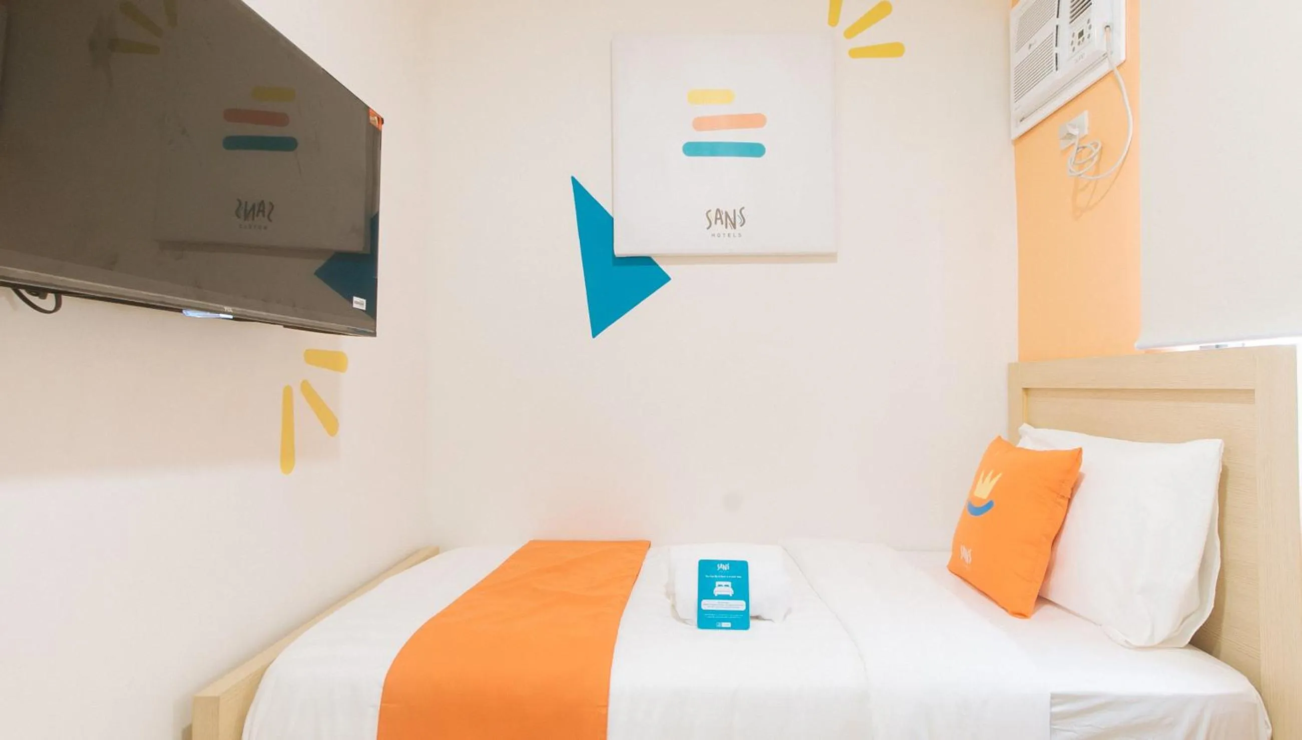 Bed in Sans Hotel at One JD Place Makati by RedDoorz