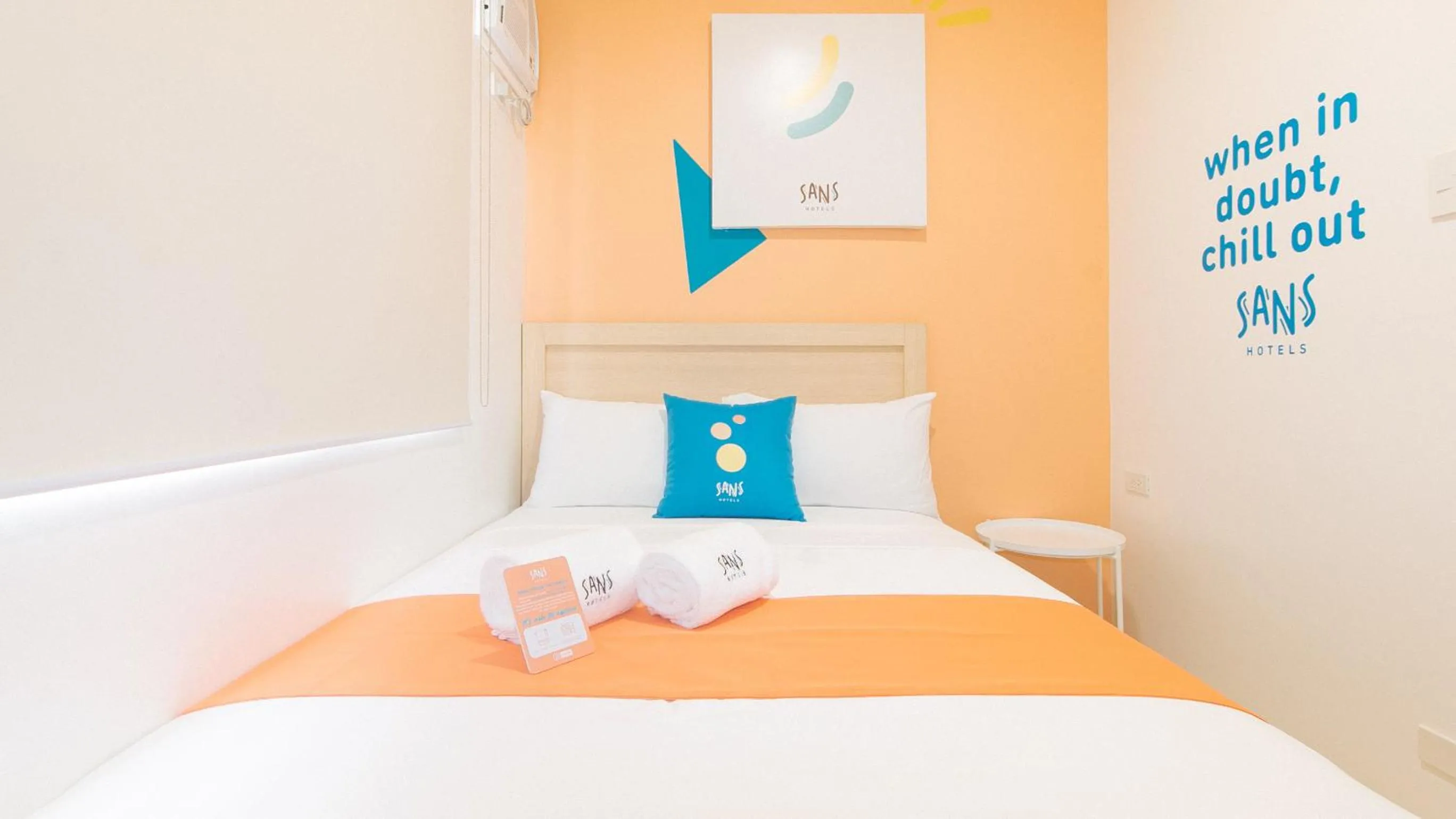 Bed in Sans Hotel at One JD Place Makati by RedDoorz