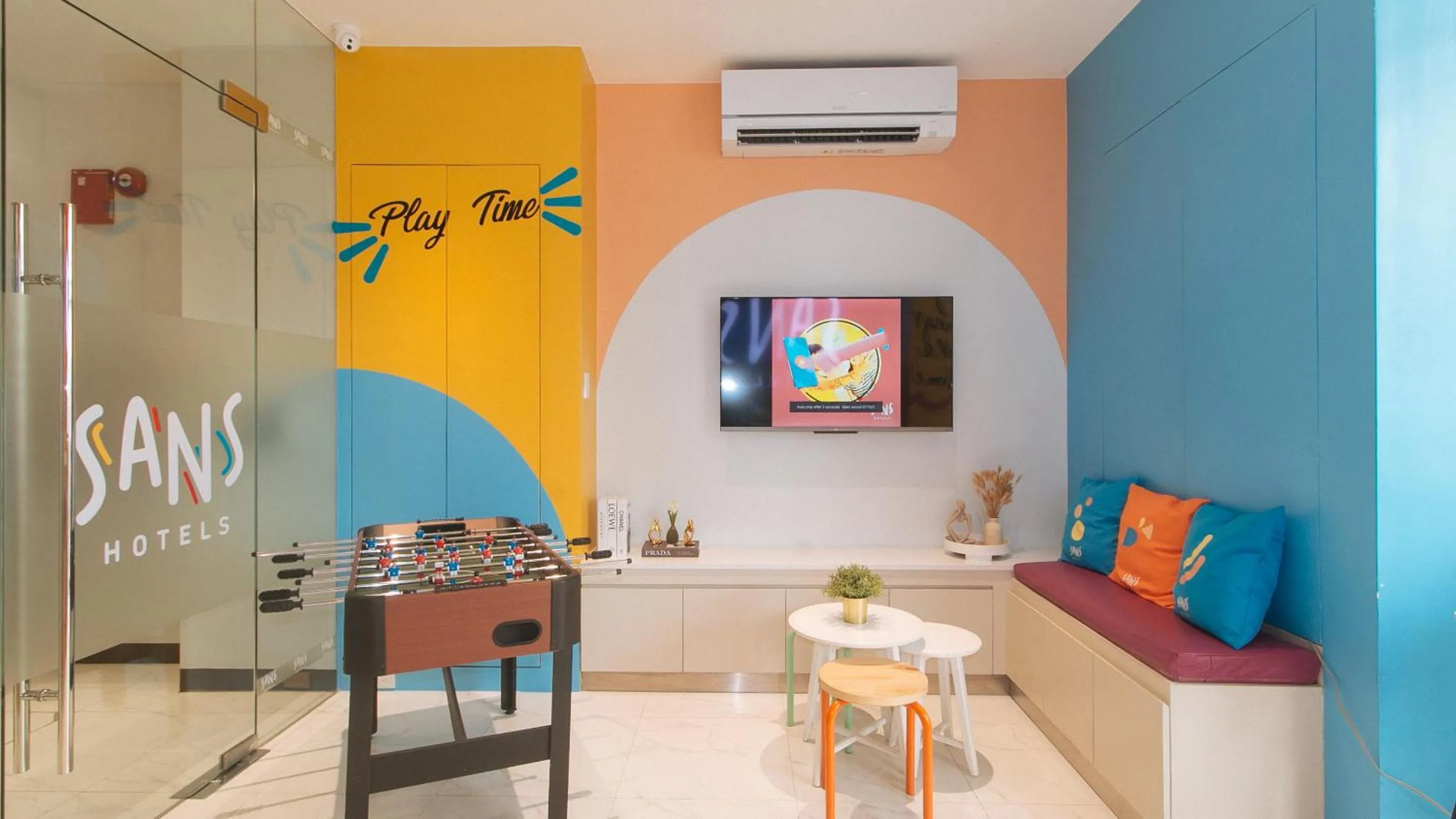 Children play ground in Sans Hotel at One JD Place Makati by RedDoorz