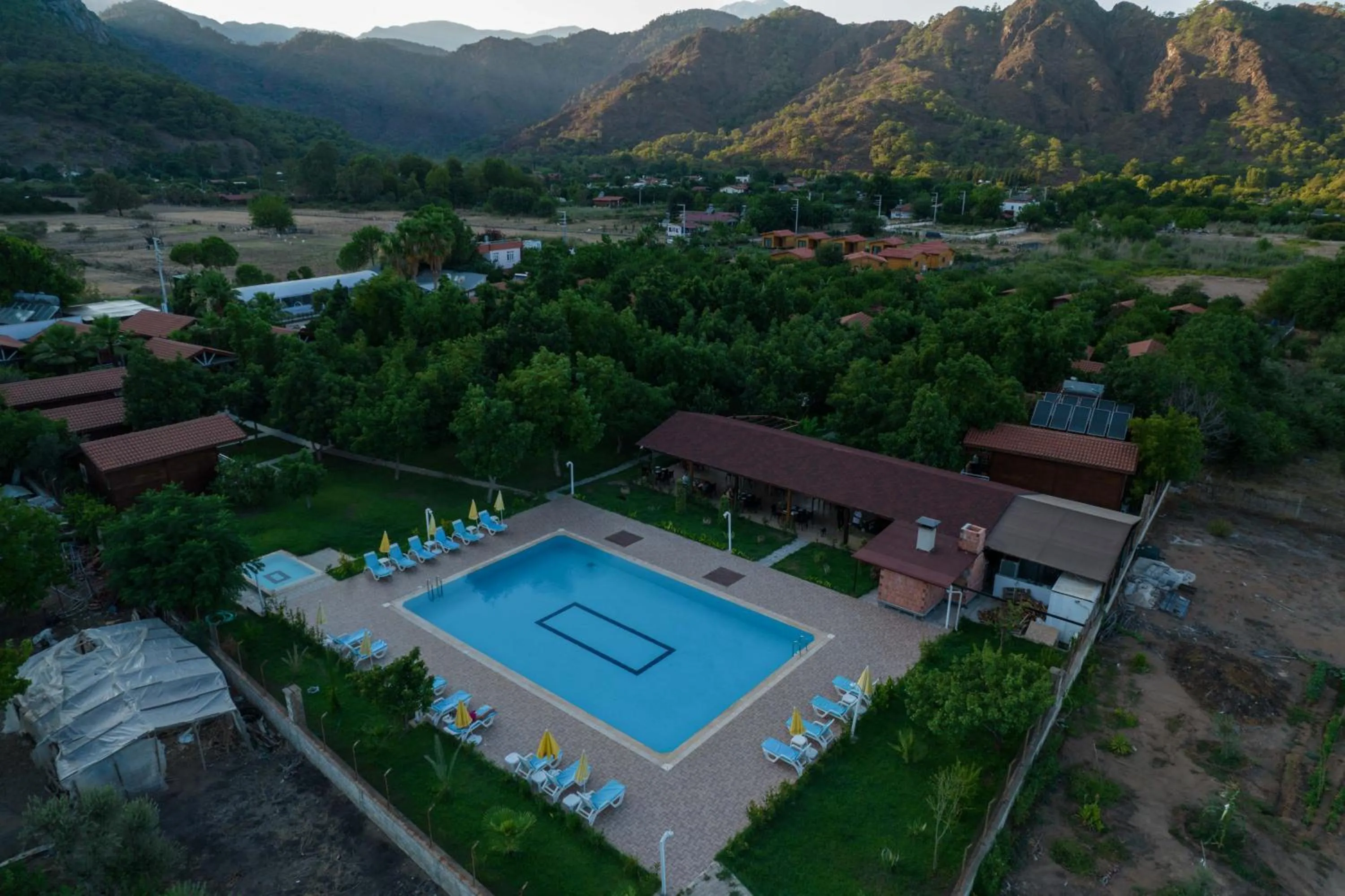 Swimming pool in Apella Hotel